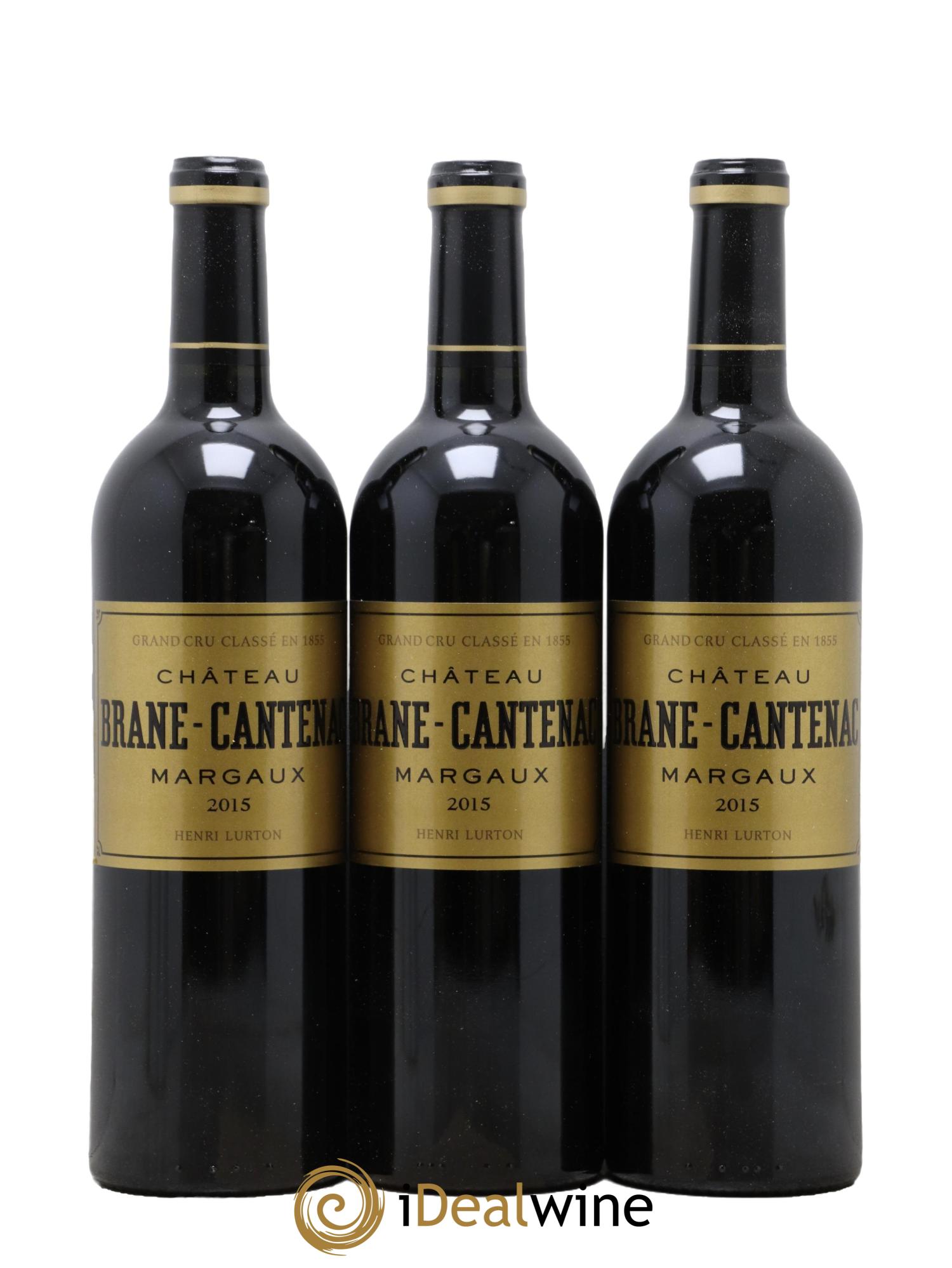 Château Brane Cantenac 2ème Grand Cru Classé 2015 - Lot de 6 bouteilles - 1