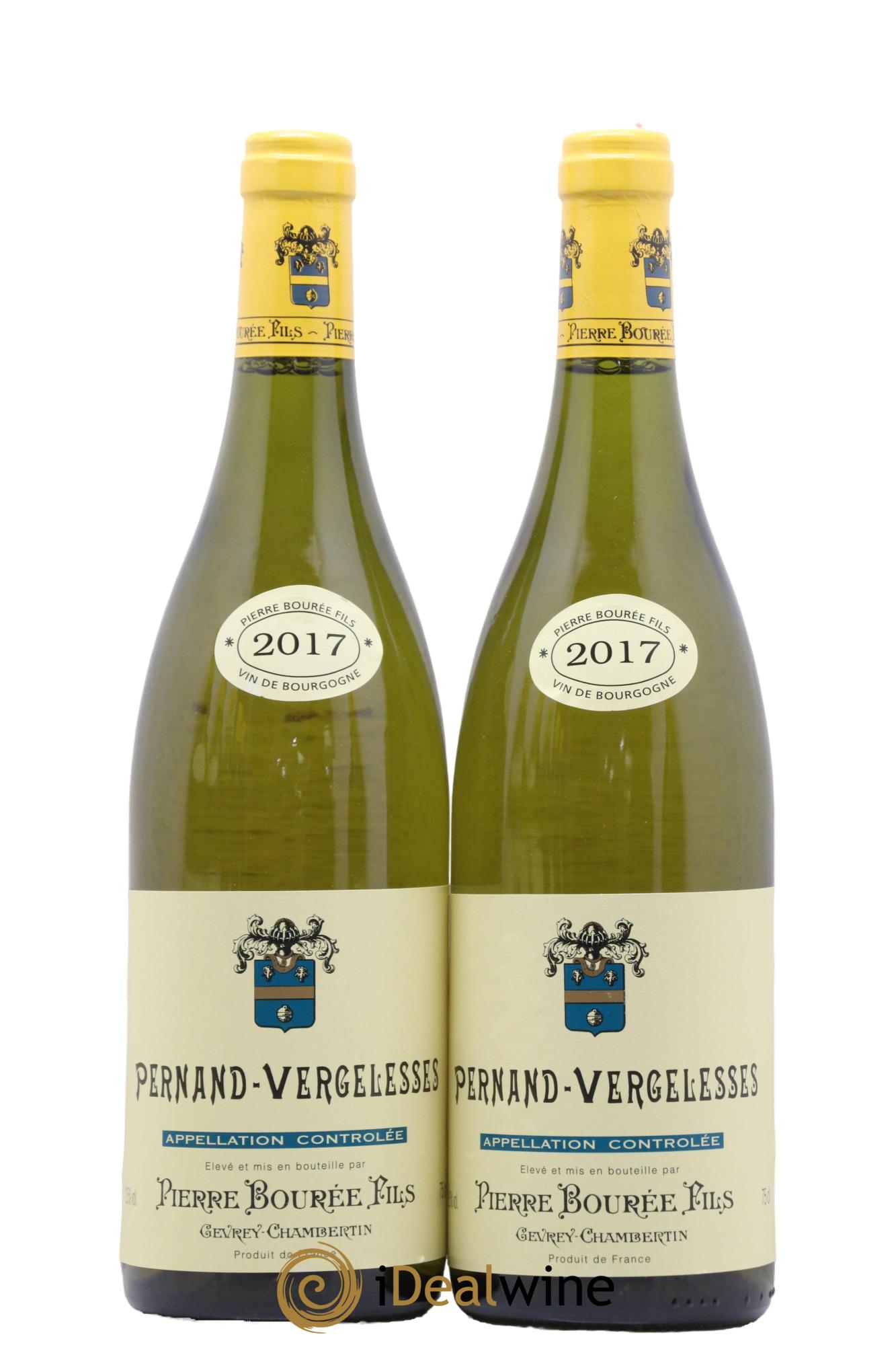Pernand-Vergelesses Domaine Pierre Bourée Fils 2017 - Lot de 2 bouteilles - 0