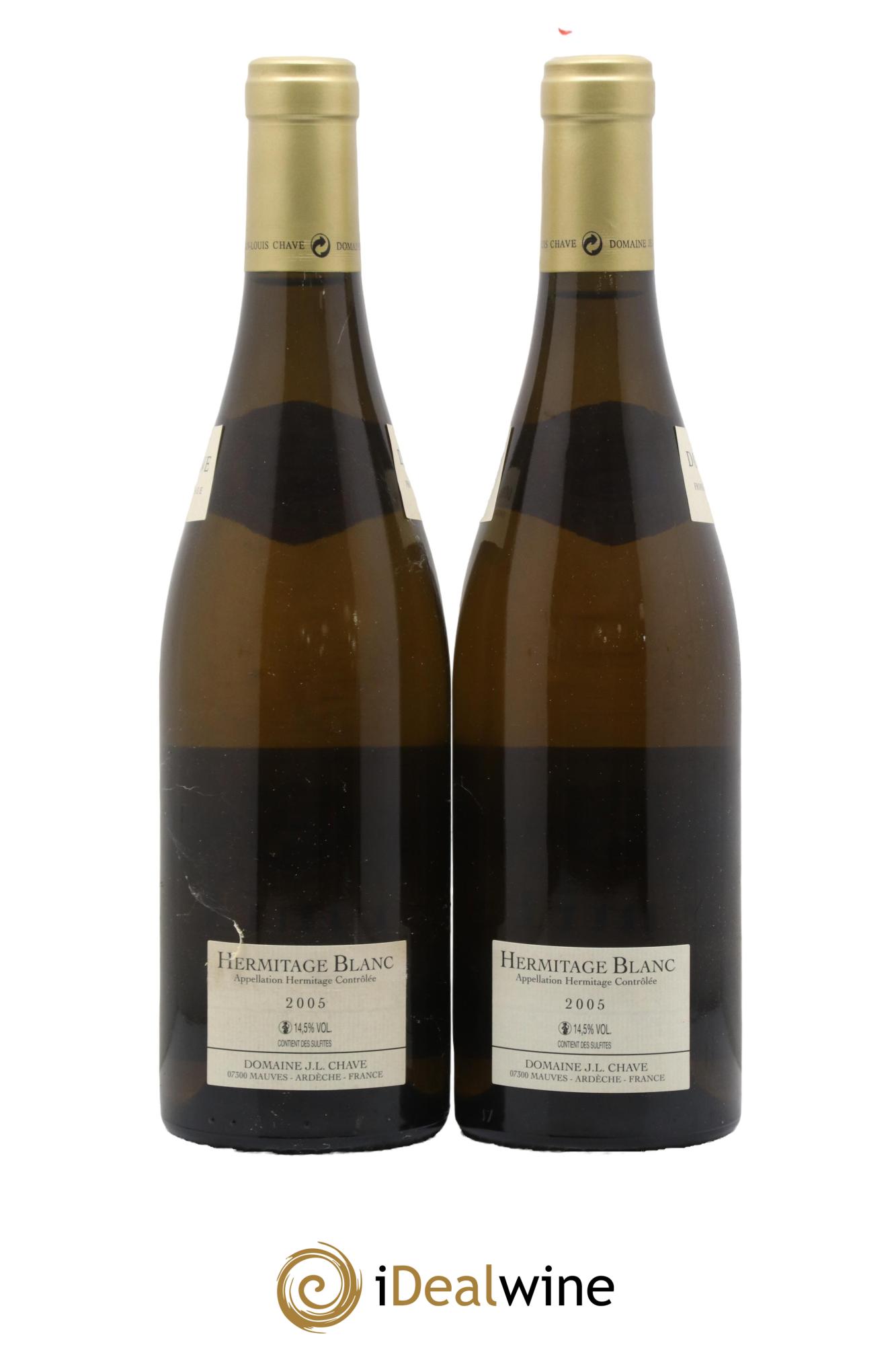 Hermitage Jean-Louis Chave 2005 - Lot de 2 bouteilles - 1