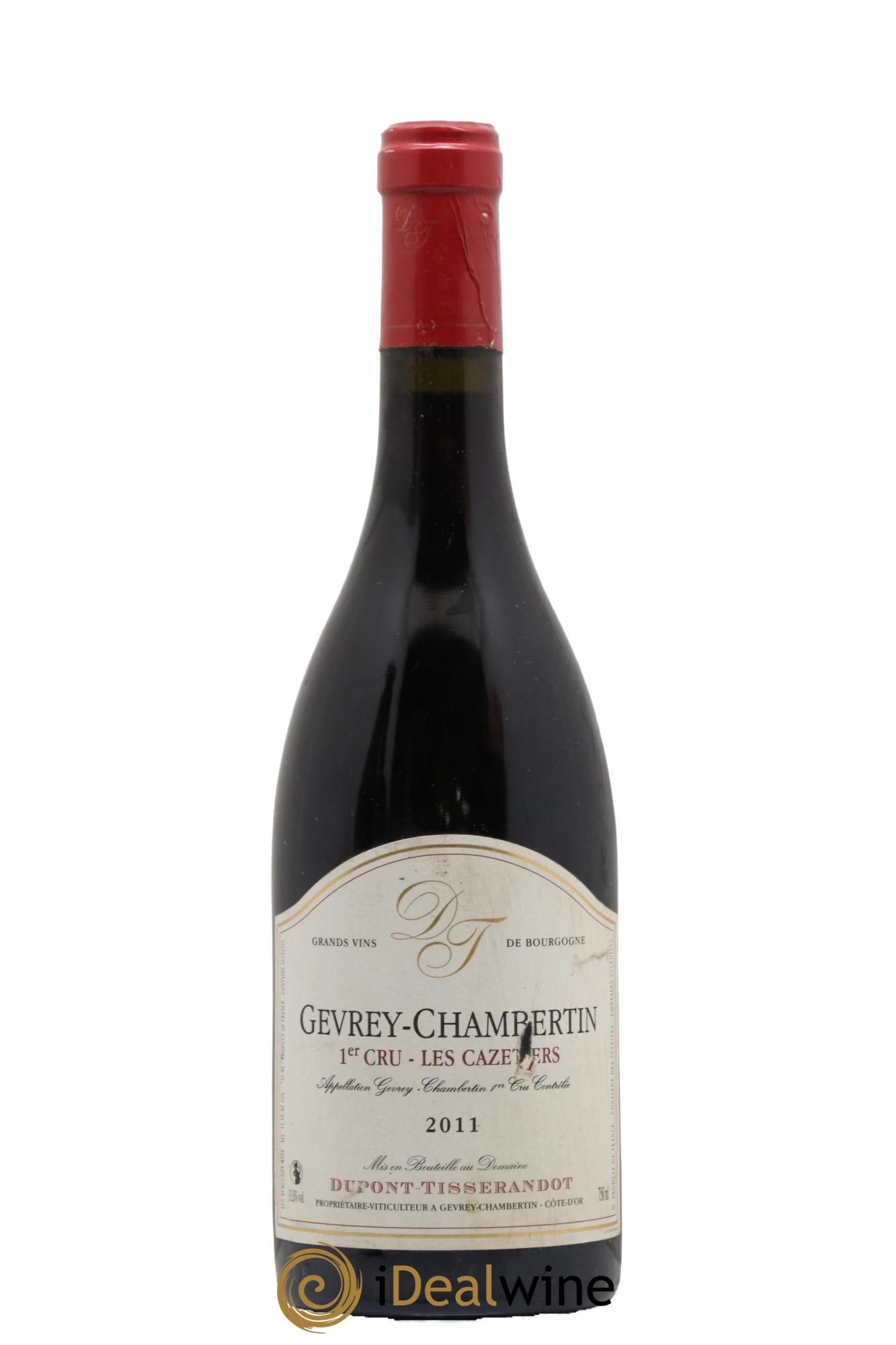 Gevrey-Chambertin 1er Cru Cazetiers Dupont-Tisserandot (Domaine) 2011 - Lot de 1 bouteille - 0
