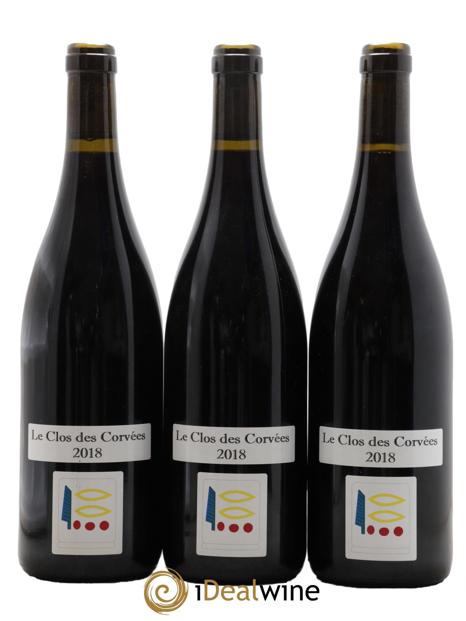 Nuits-Saint-Georges 1er Cru Le Clos des Corvées Prieuré Roch 2018 - Lot de 3 bouteilles - 0