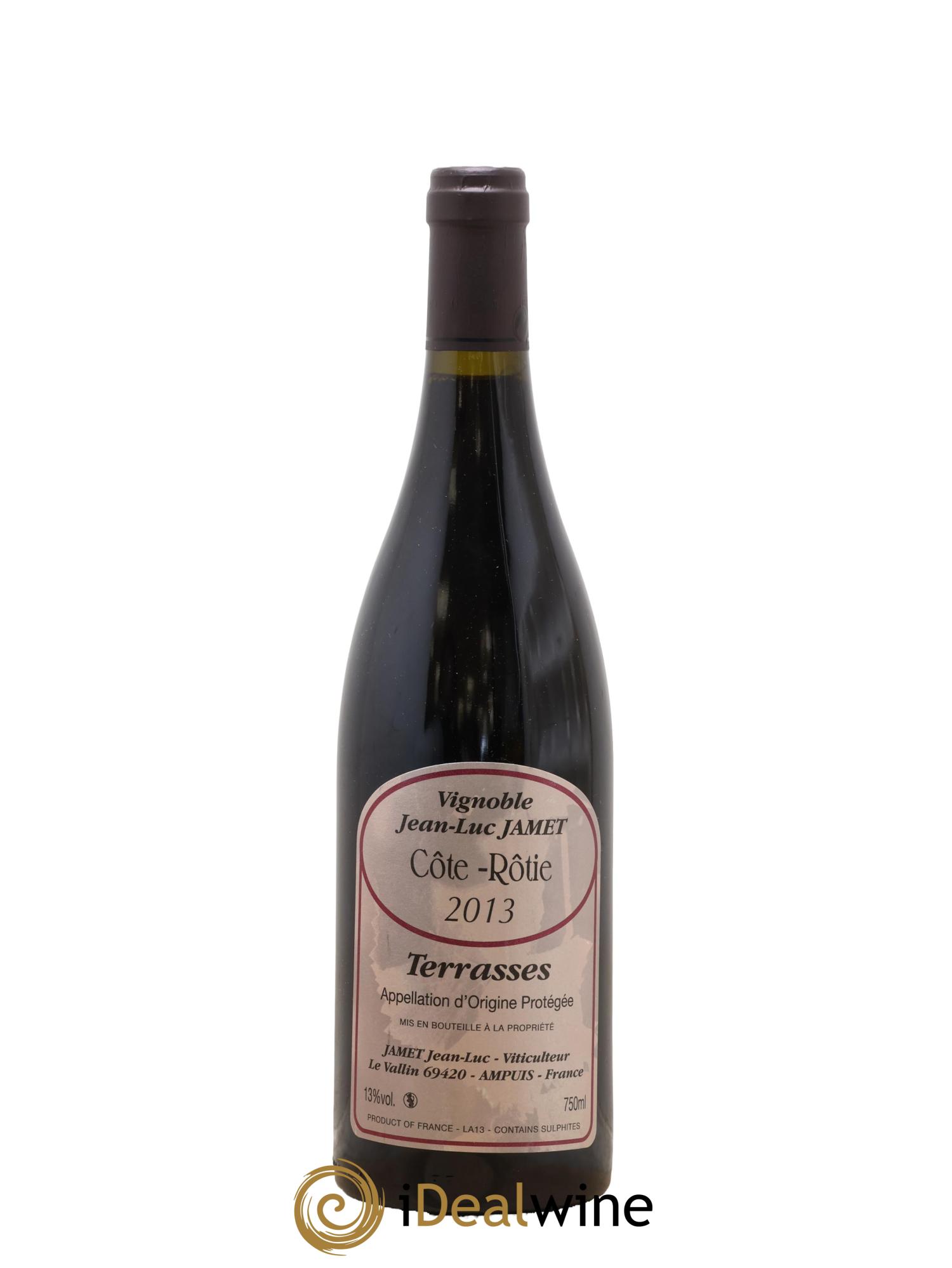Côte-Rôtie Terrasses Jean-Luc Jamet (Domaine) 2013 - Lot de 1 bouteille - 0