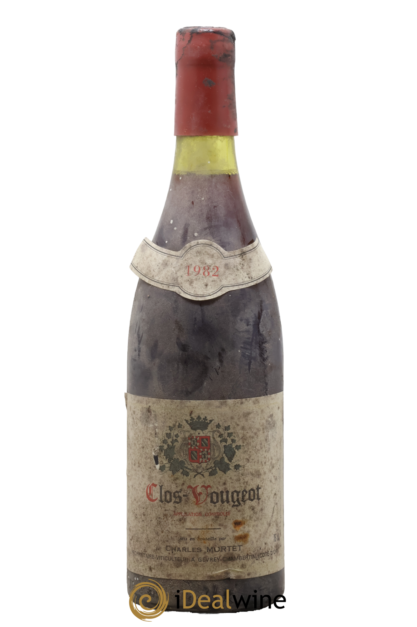 Clos de Vougeot Grand Cru Charles Mortet 1982 - Posten von 1 Flasche - 0