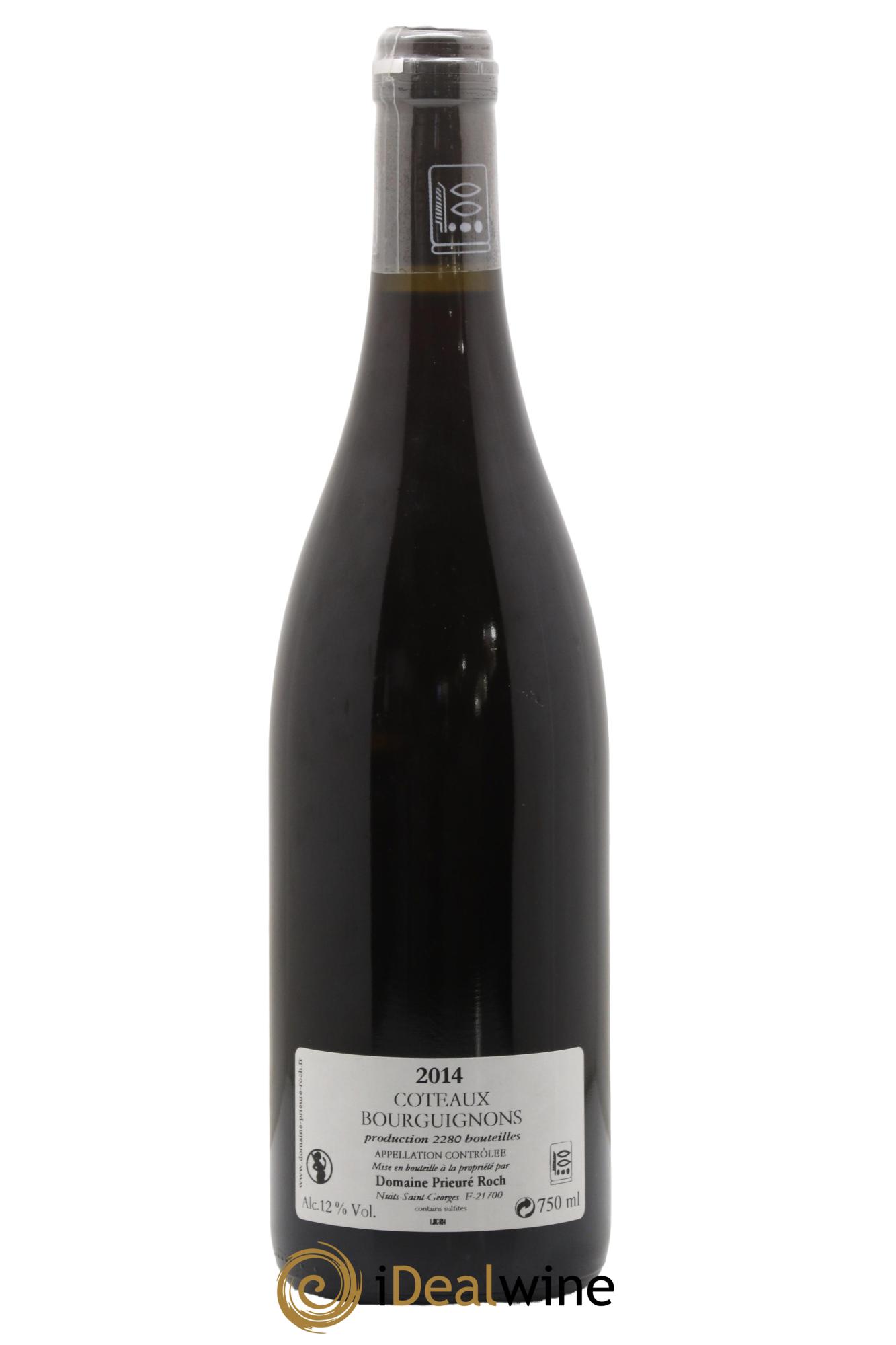 Côteaux Bourguignons Prieuré Roch 2014 - Lot de 1 bouteille - 1