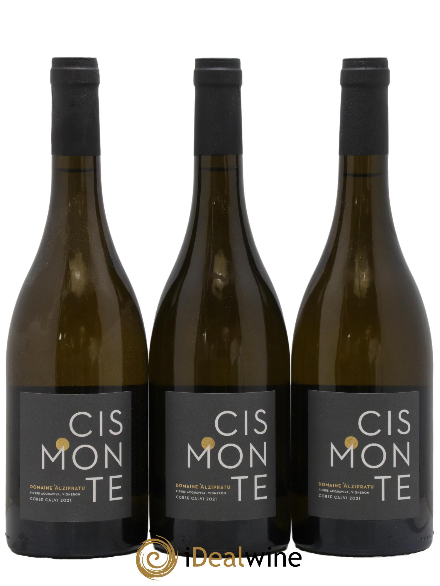 Vin de Corse Calvi Cismonte Domaine Alzipratu 2021 - Lotto di 3 bottiglie - 0