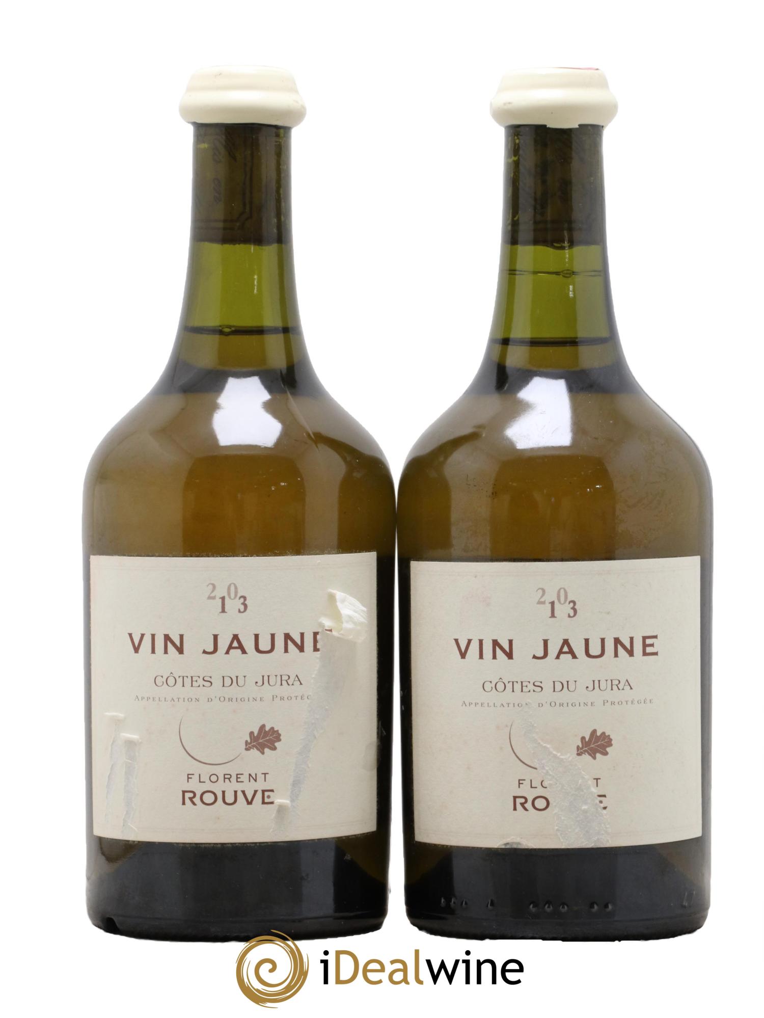 Côtes du Jura Vin Jaune Florent Rouve (Domaine) 2013 - Lot de 2 clavelins - 0