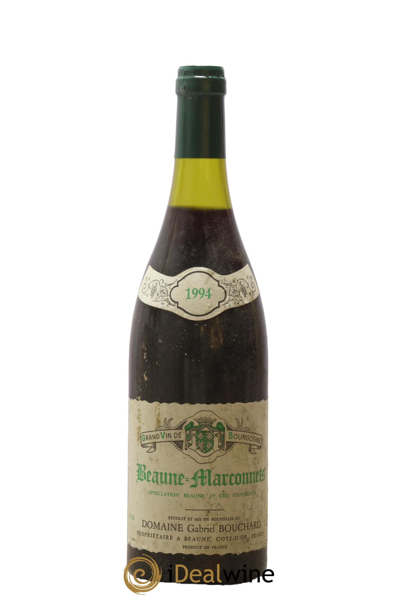 Beaune 1er Cru Marconnets Gabriel Bouchard 1994 - Lot de 1 bouteille - 0