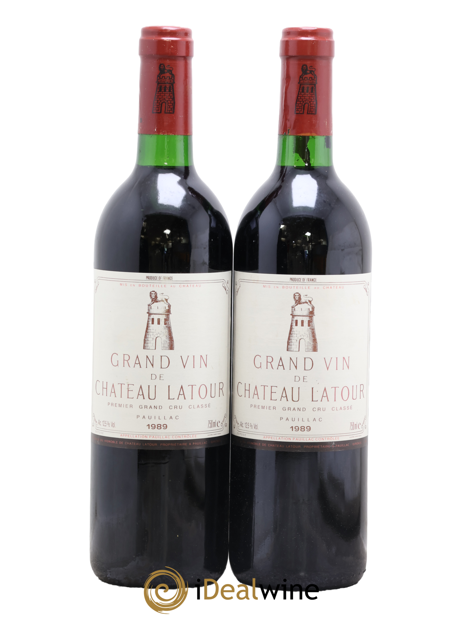Château Latour 1er Grand Cru Classé 1989 - Lot of 2 bottles - 0