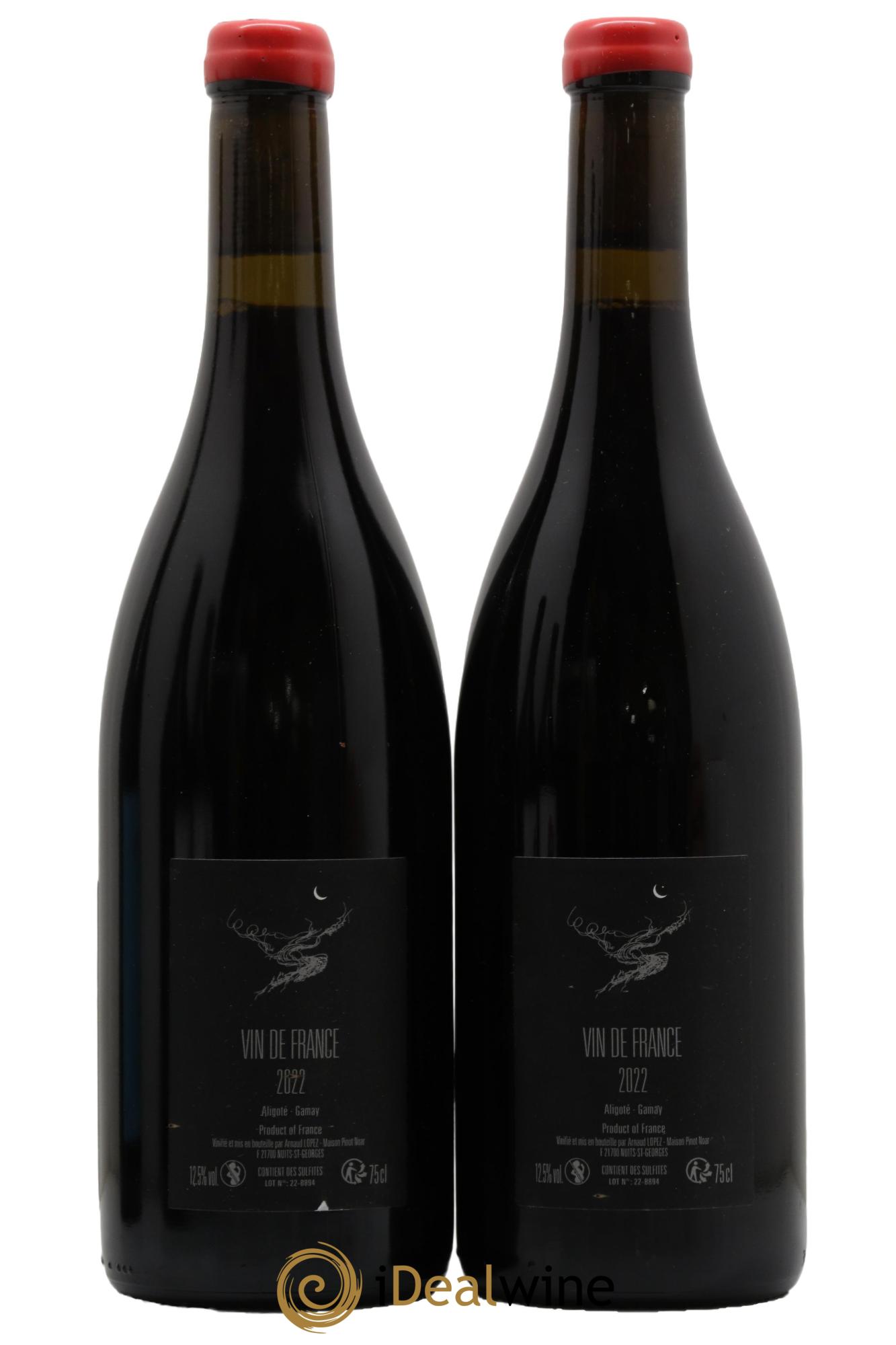 Vin de France Blouge Arnaud Lopez 2022 - Lotto di 2 bottiglie - 1