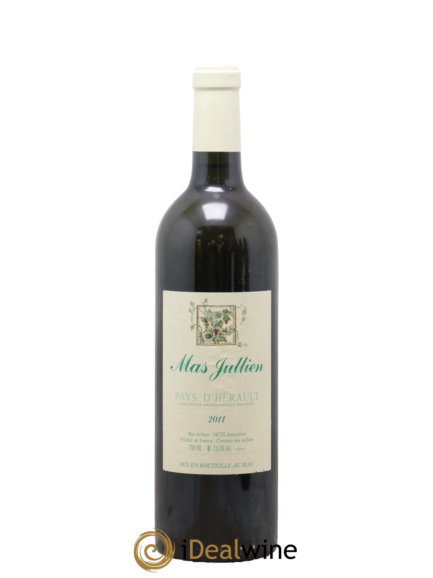 IGP Pays d'Hérault Mas Jullien Olivier Jullien Mas Julien 2011 - Posten von 1 Flasche - 0