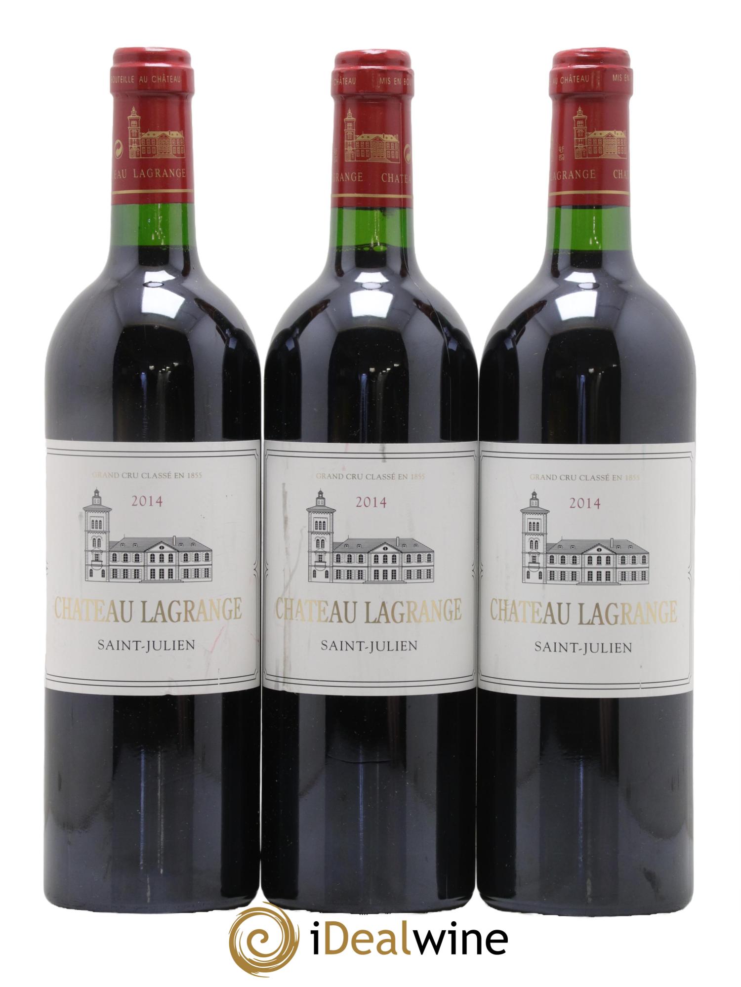 Château Lagrange 3ème Grand Cru Classé 2014 - Posten von 3 Flaschen - 0