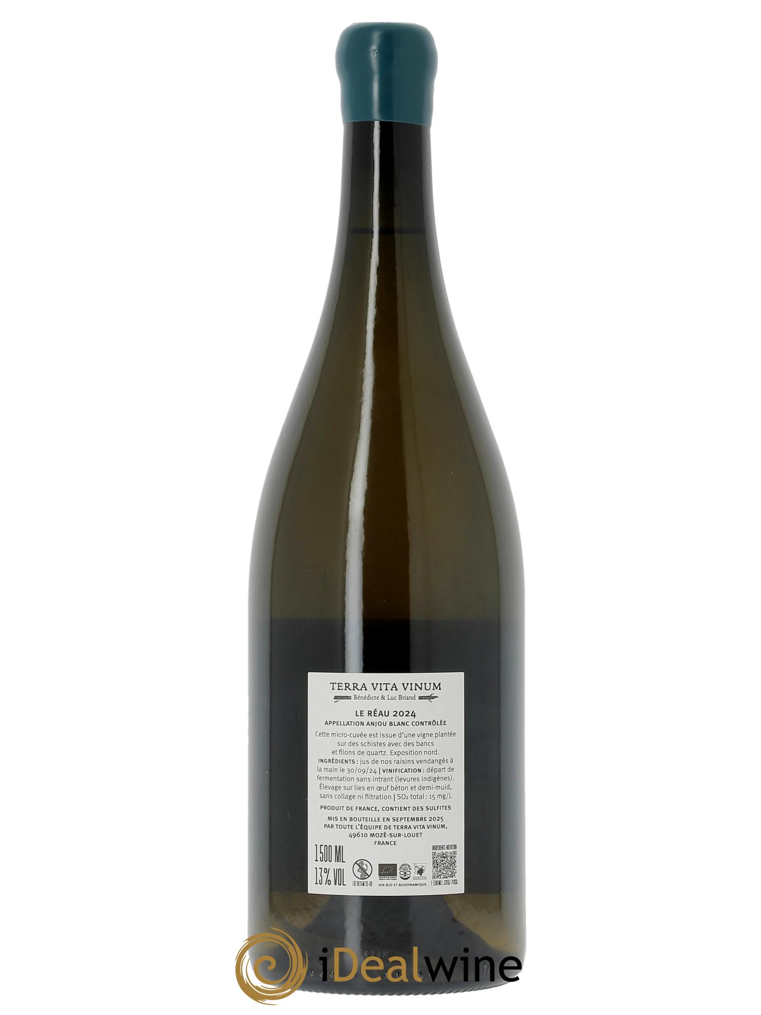 Anjou Le Réau Terra Vita Vinum  2024 - Posten von 1 Magnum - 1