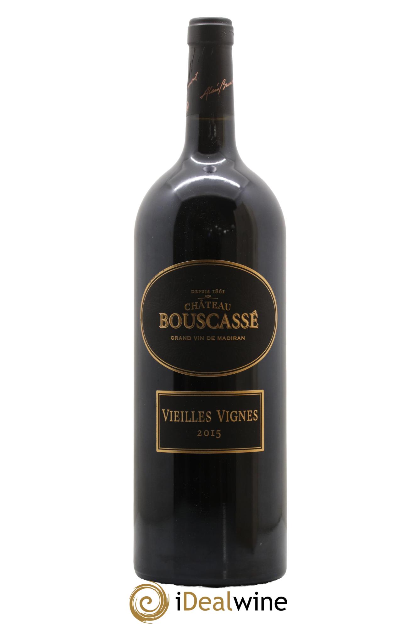 Madiran Vieilles Vignes Château Bouscassé - Alain Brumont 2015 - Lotto di 1 magnum - 1