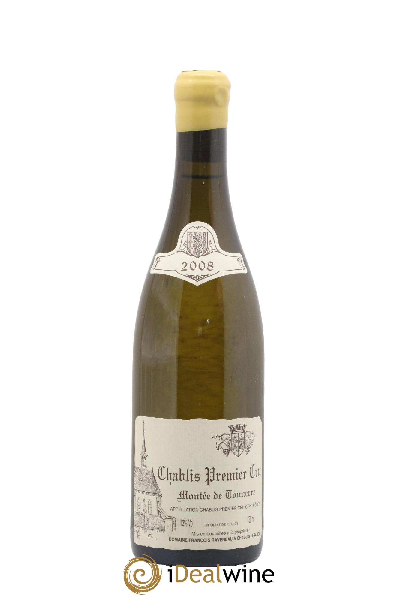 Chablis 1er Cru Montée de Tonnerre Raveneau (Domaine) 2008 - Lot of 1 bottle - 0
