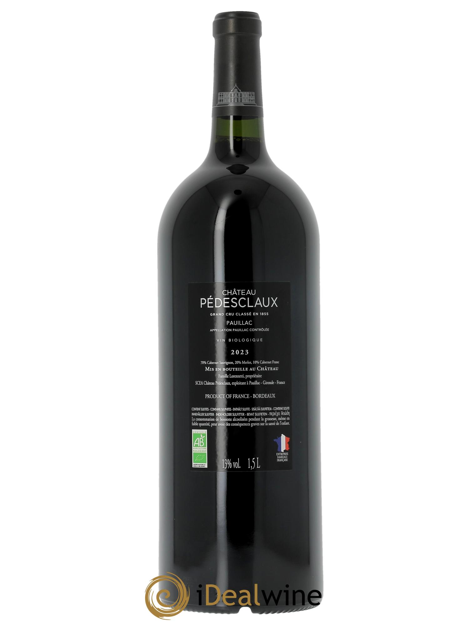 Château Pedesclaux 5ème Grand Cru Classé (CBO à partir de 6 mgs) 2023 - Lot de 1 magnum - 1