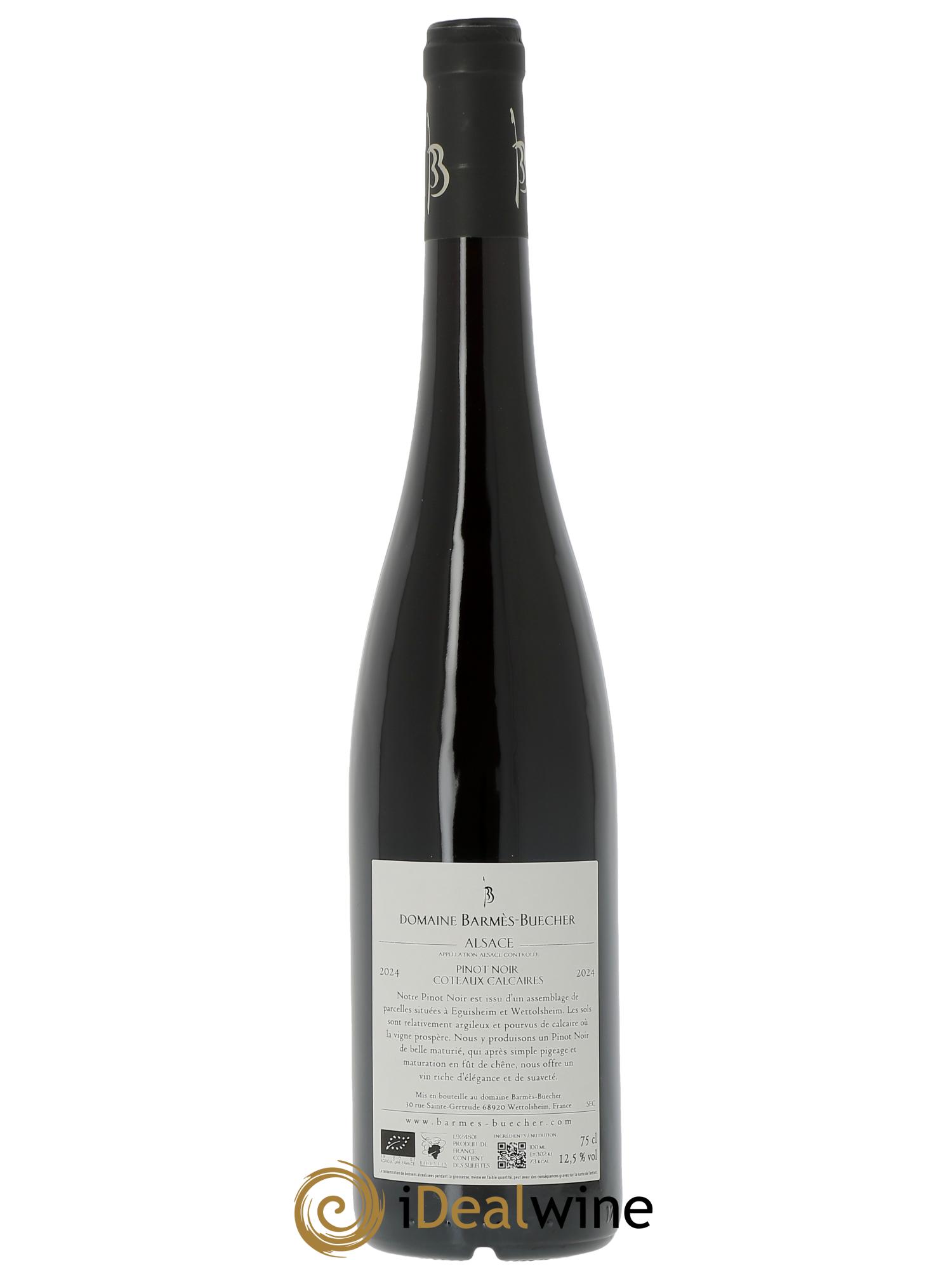 Alsace Pinot Noir Coteaux Calcaires Barmes-Buecher Barmes-Buecher  2024 - Lot de 1 bouteille - 1