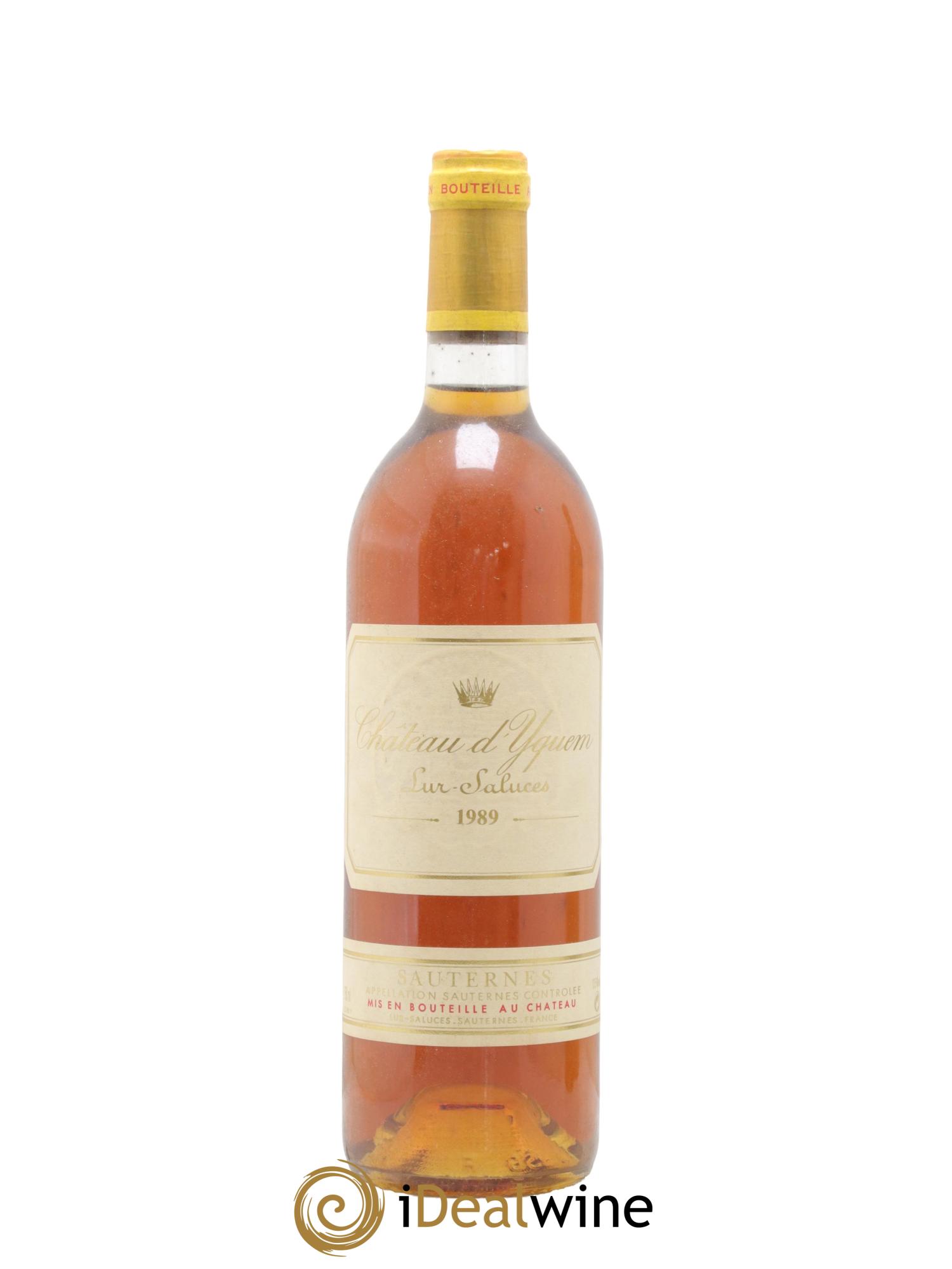 Château d' Yquem 1er Cru Classé Supérieur 1989 - Lotto di 1 bottiglia - 0