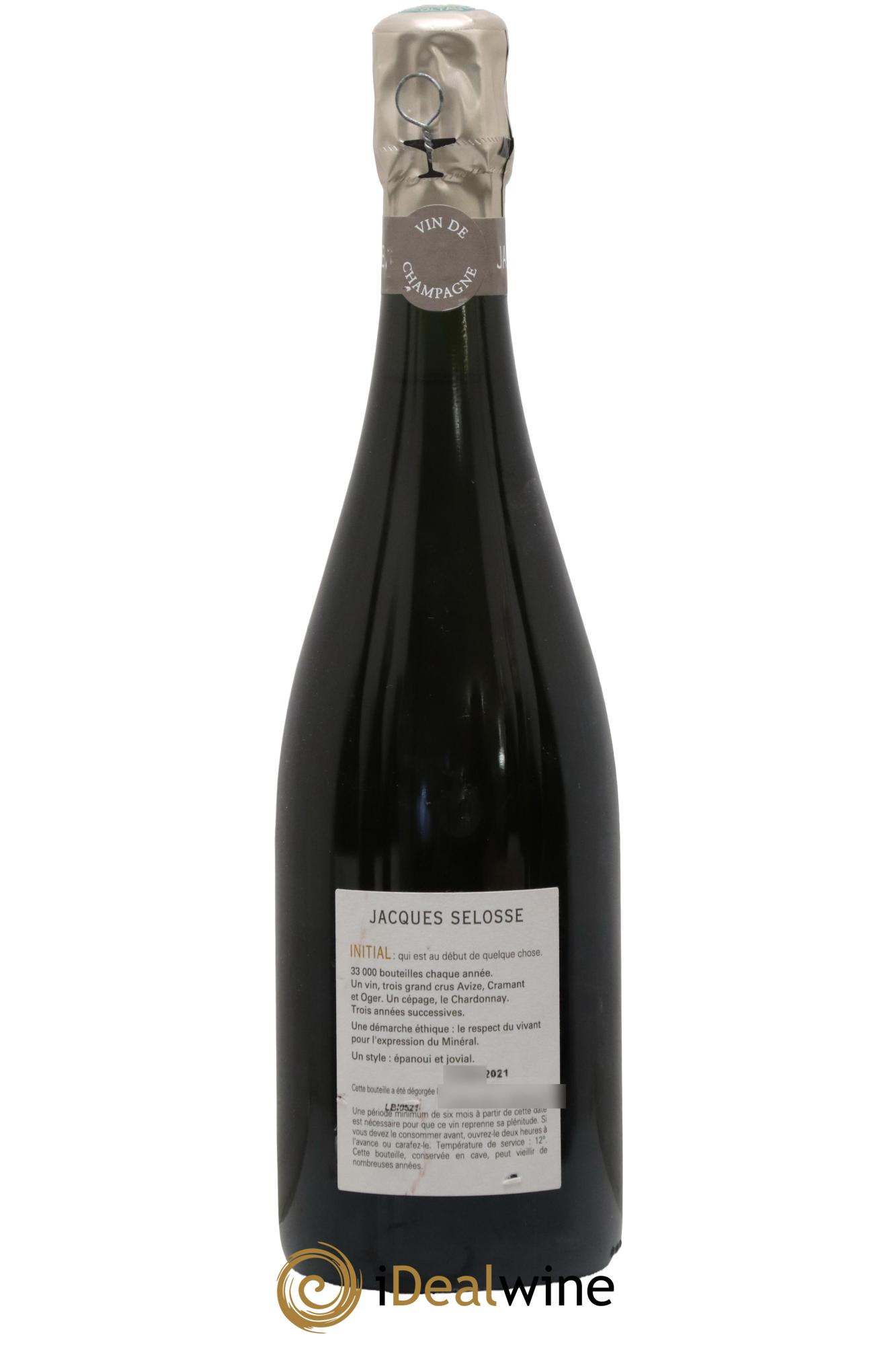 Initial Brut Jacques Selosse  - Lot of 1 bottle - 1