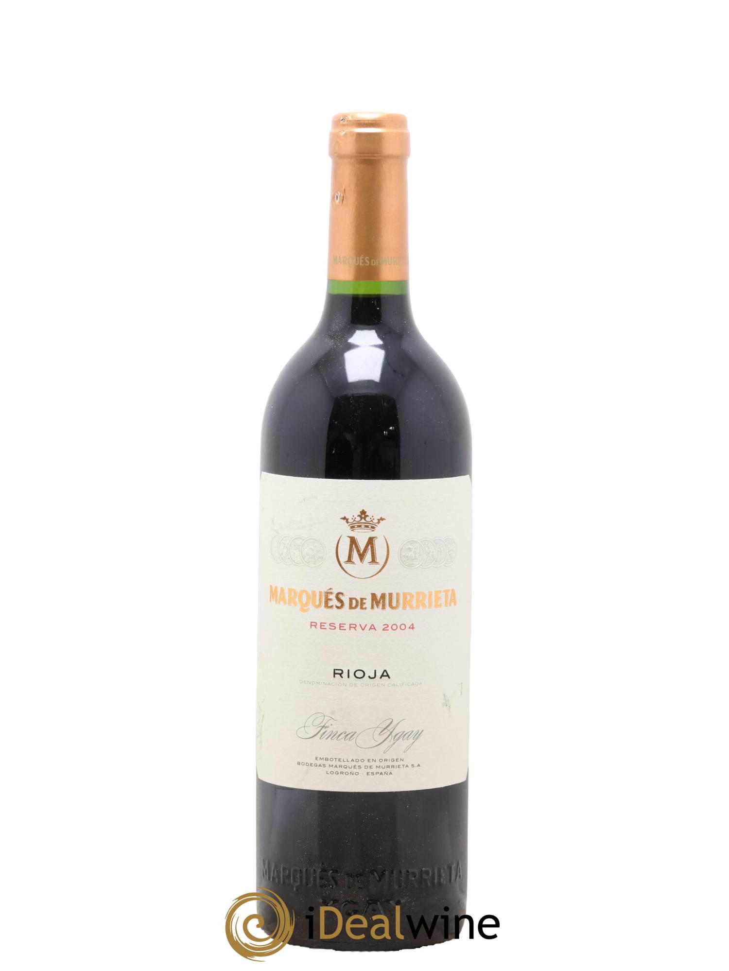 Rioja DOCA Reserva Marqués de Murrieta 2004 - Lot of 1 bottle - 0