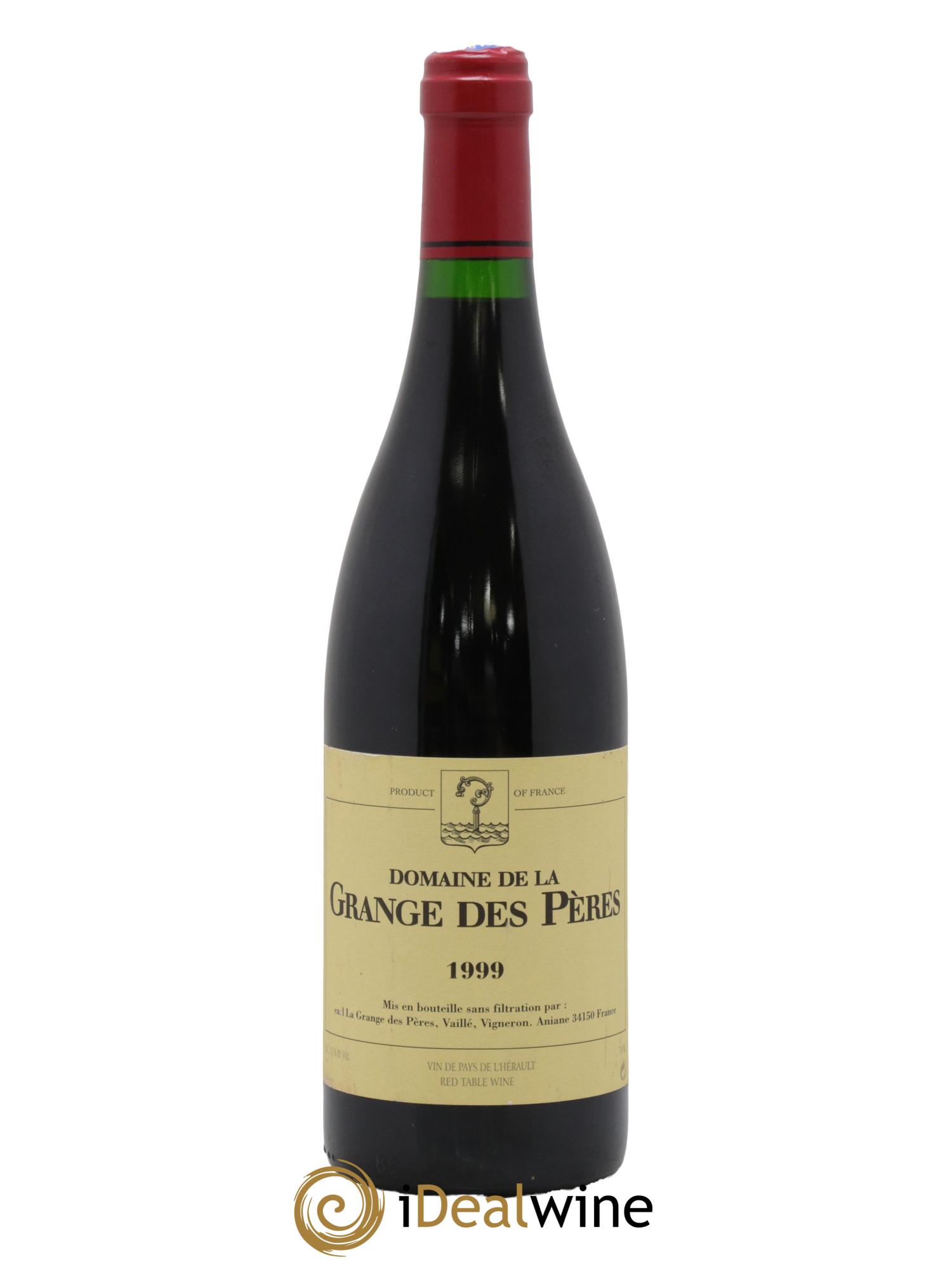 Pays d'Hérault Grange des Pères Laurent Vaillé 1999 - Lot de 1 bouteille - 0
