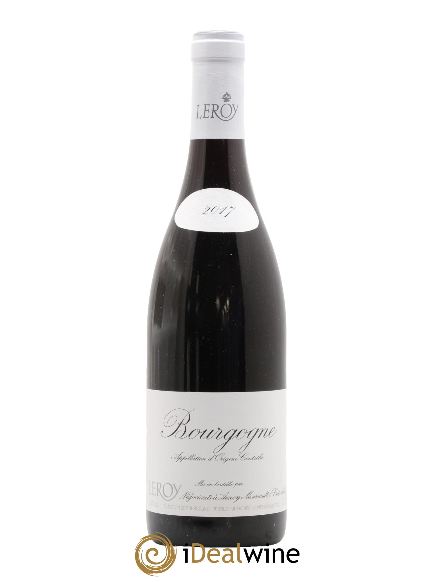 Bourgogne Leroy SA 2017 - Lot de 1 bouteille - 0