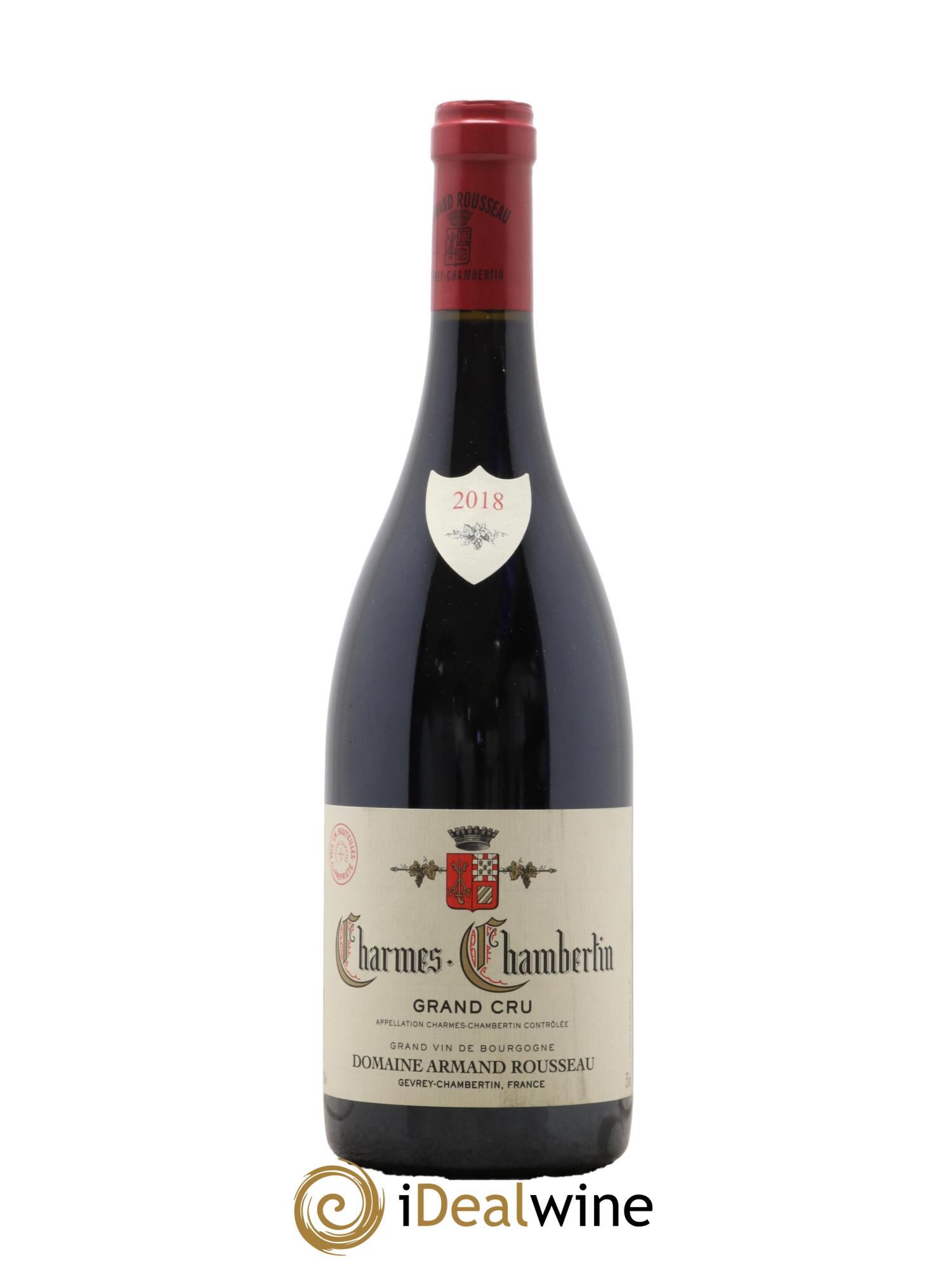 Charmes-Chambertin Grand Cru Armand Rousseau (Domaine) 2018 - Lot de 1 bouteille - 0