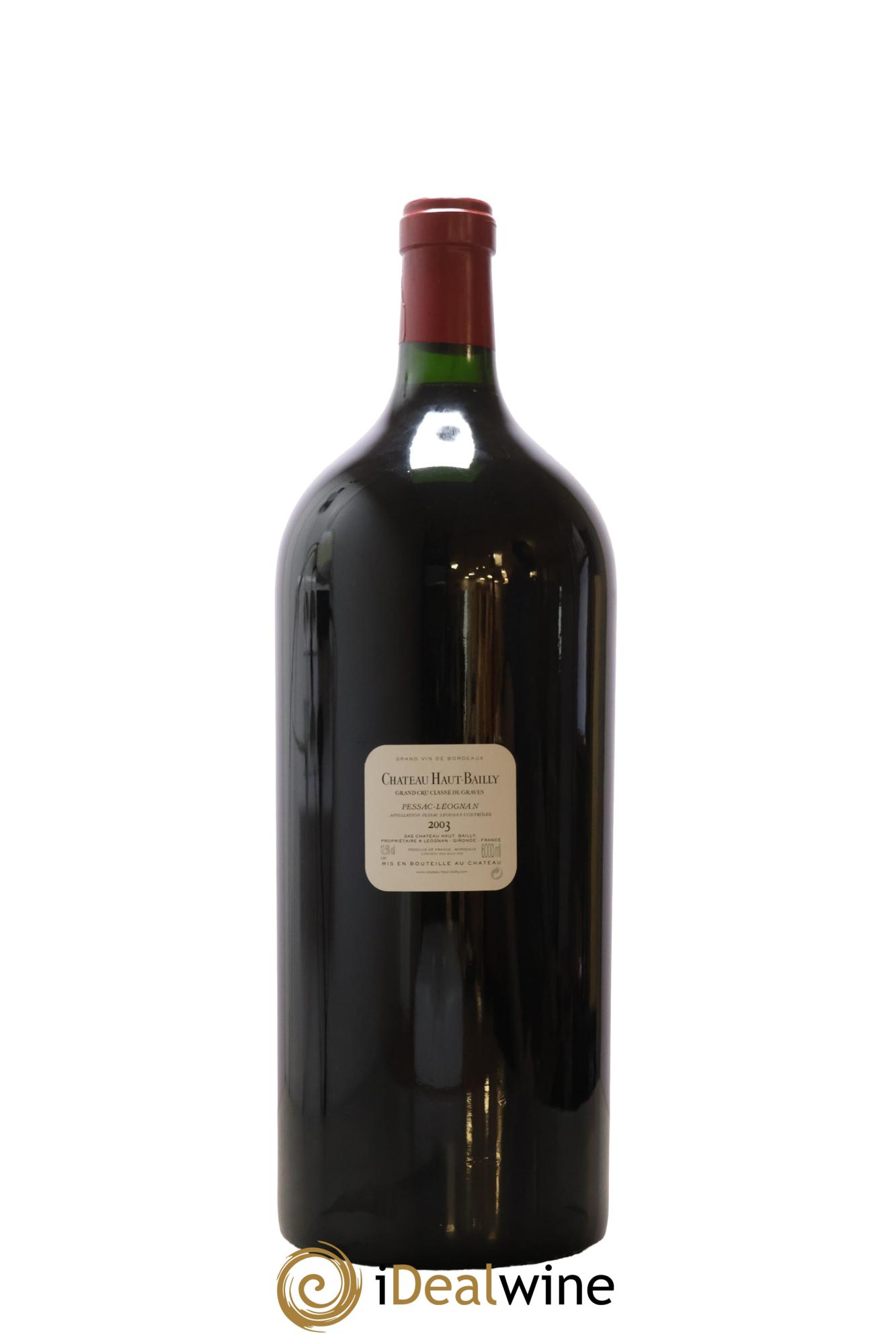 Château Haut-Bailly Cru Classé de Graves 2003 - Lot de 1 impériale - 2