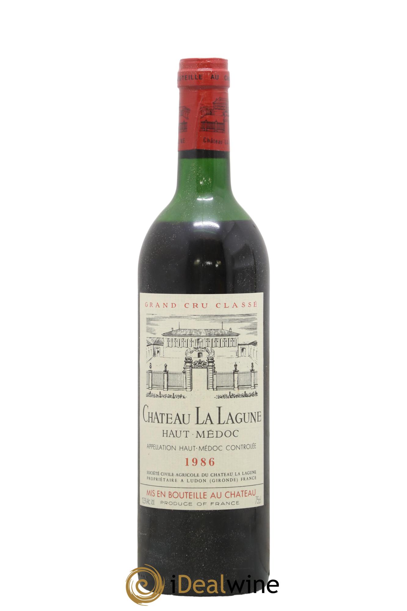 Château la Lagune 3ème Grand Cru Classé  1986 - Lot de 1 bouteille - 0
