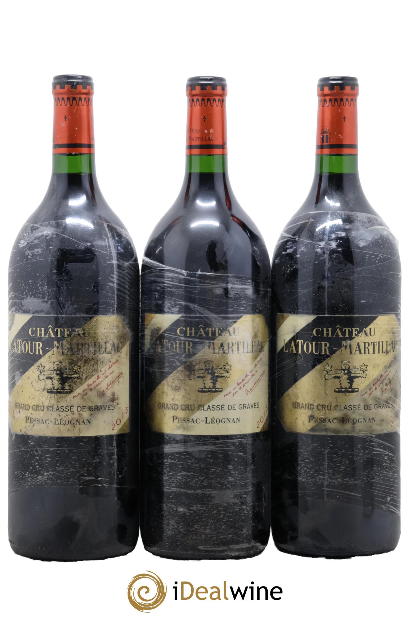 Château Latour-Martillac Cru Classé de Graves 2015 - Posten von 3 Magnum - 0