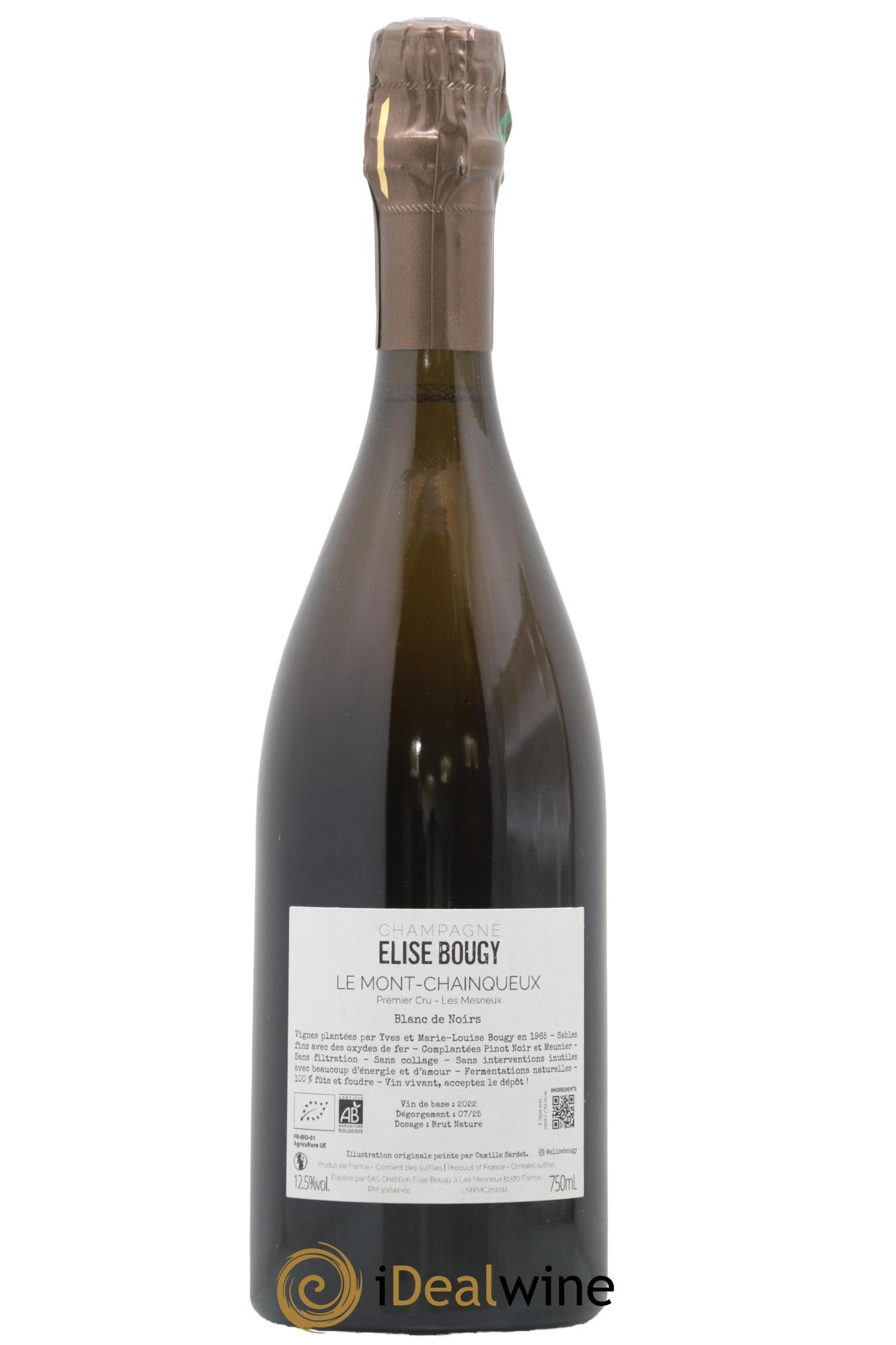Les Mesneux Le Mont Chainqueux Elise Bougy 2022 - Lotto di 1 bottiglia - 1