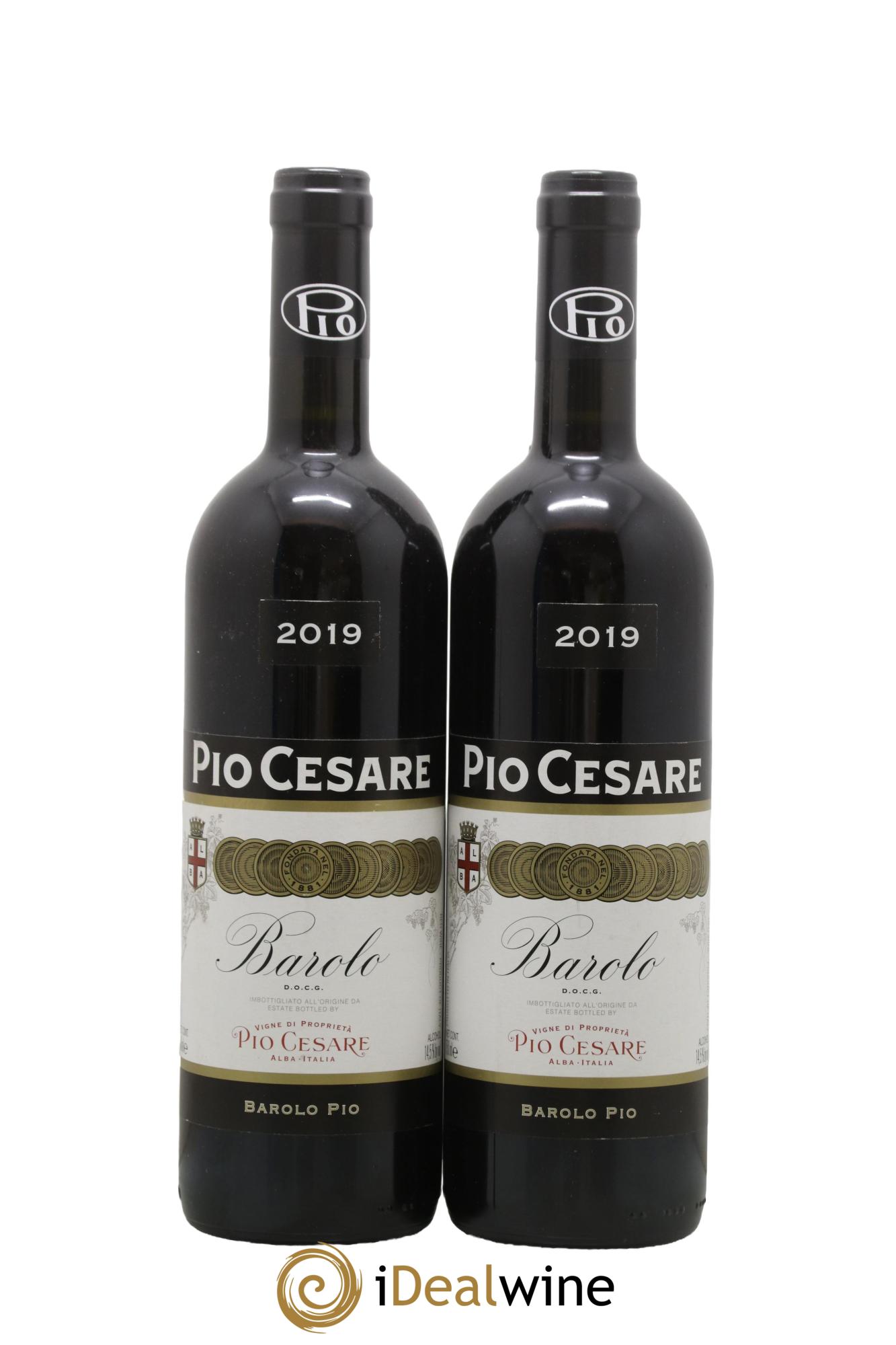 Barolo DOCG Pio Cesare 2019 - Lot of 2 bottles - 0