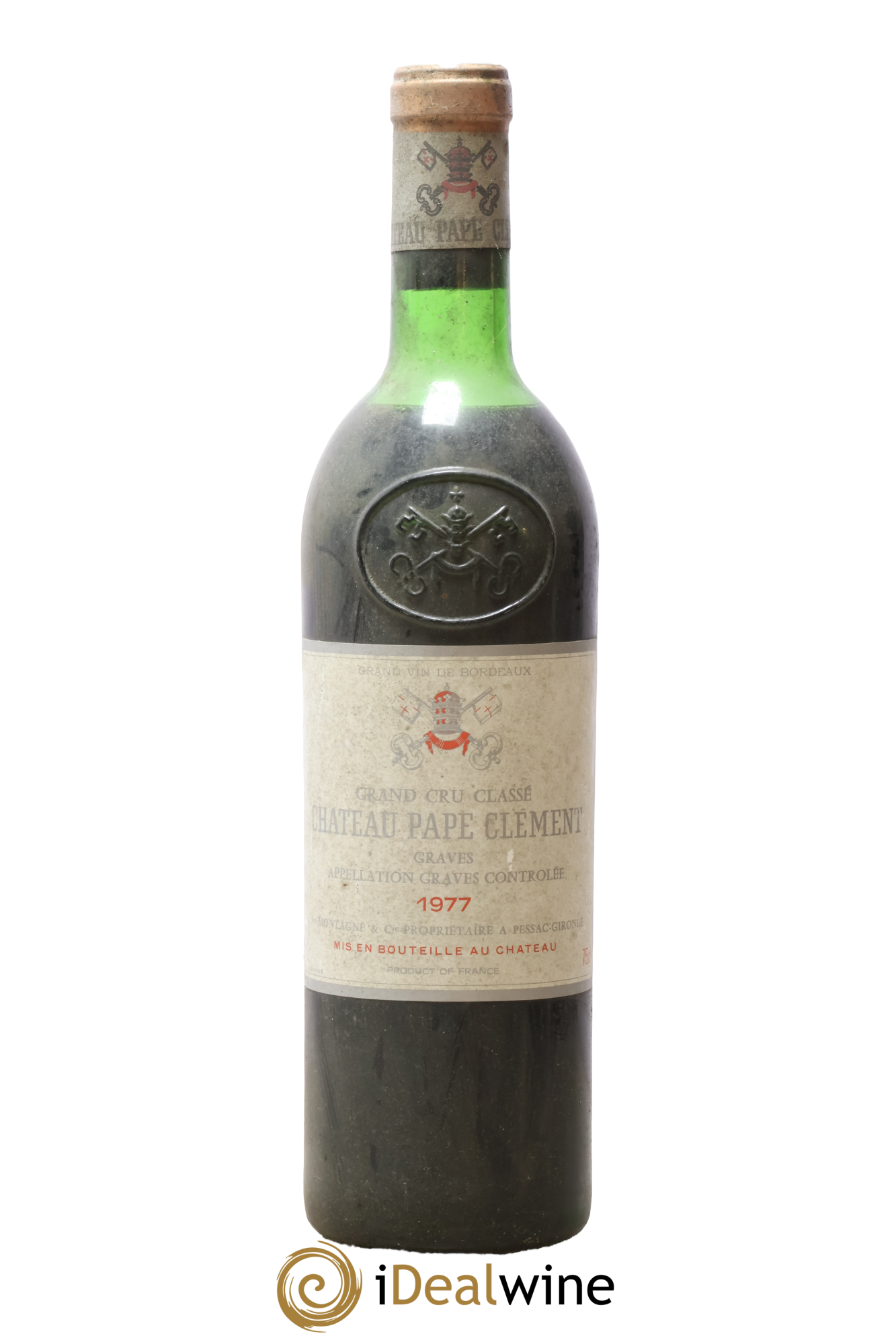 Château Pape Clément Cru Classé de Graves 1977 - Lot of 1 bottle - 0