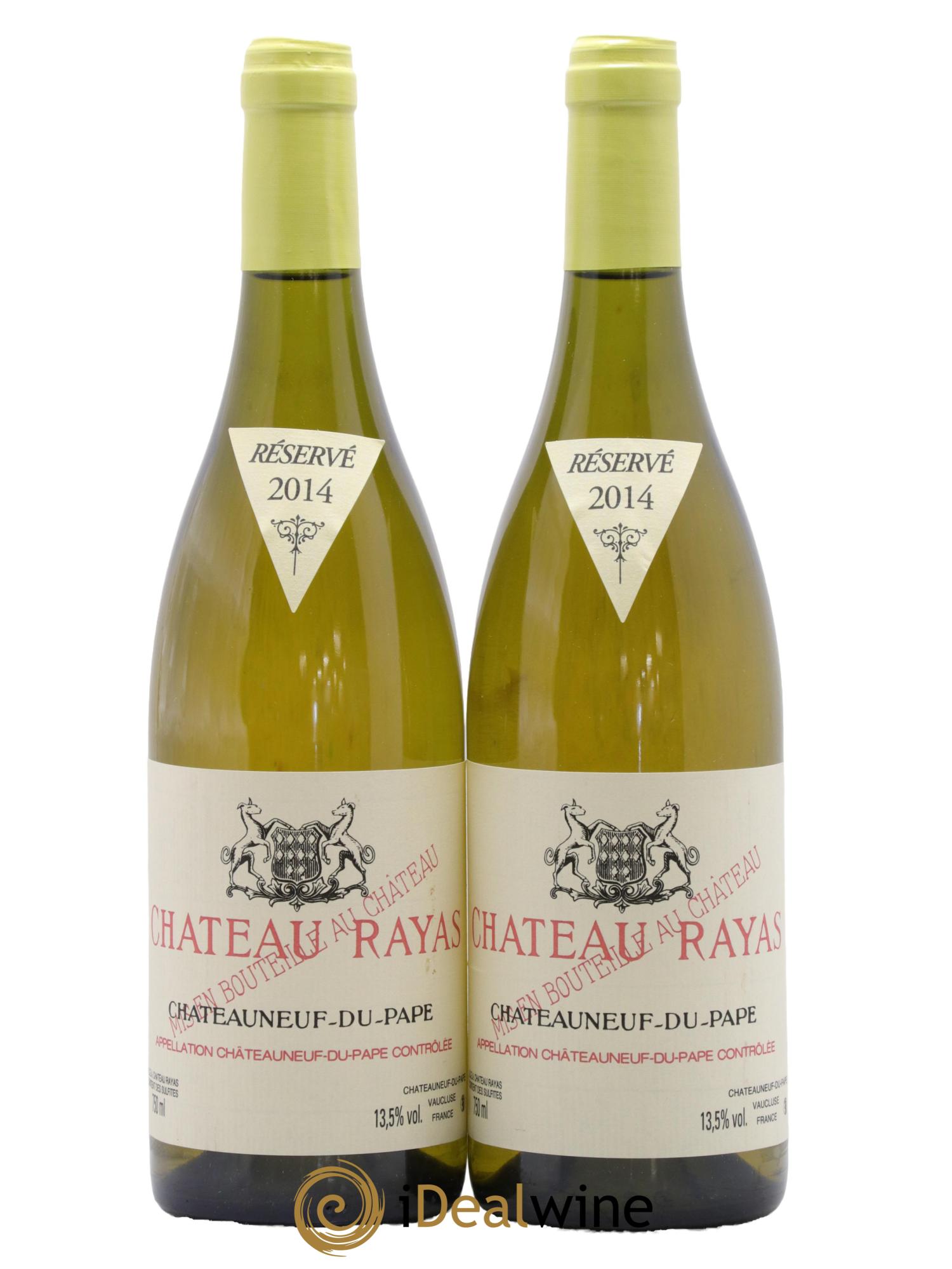 Châteauneuf-du-Pape Château Rayas Emmanuel Reynaud 2014 - Posten von 2 Flaschen - 0