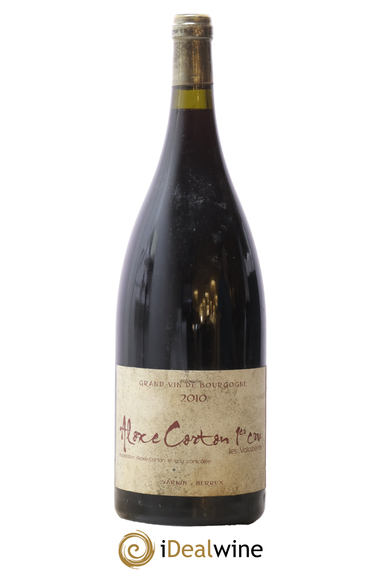 Aloxe-Corton 1er Cru Les Valozières Sarnin-Berrux 2010 - Lot de 1 magnum - 0