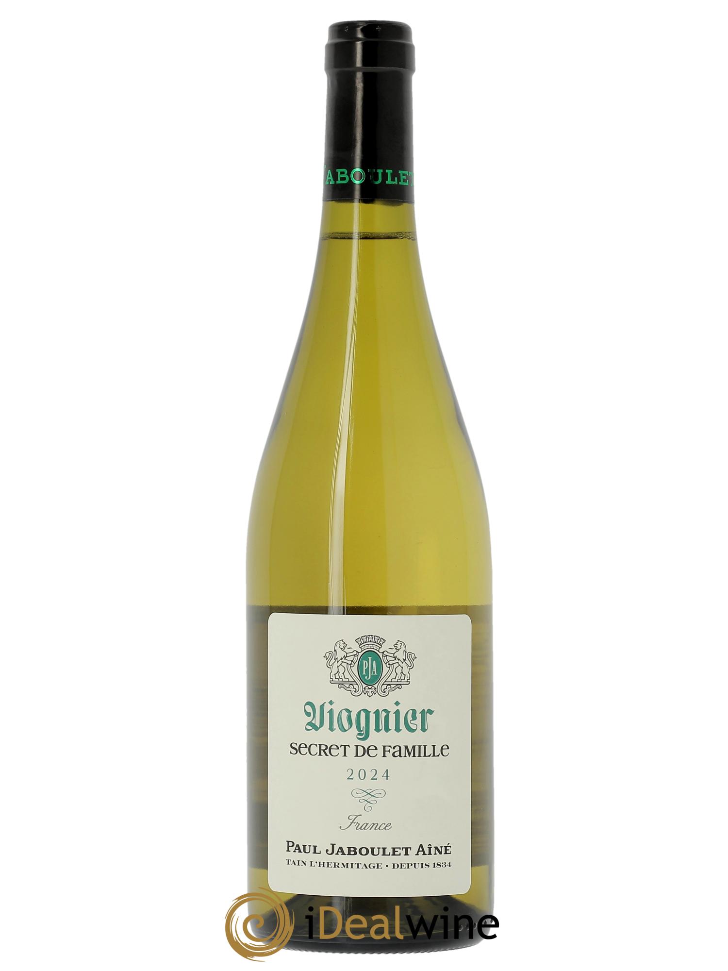 Vin de France Secret de Famille - Viognier Paul Jaboulet Ainé  2024 - Lot de 1 bouteille - 0