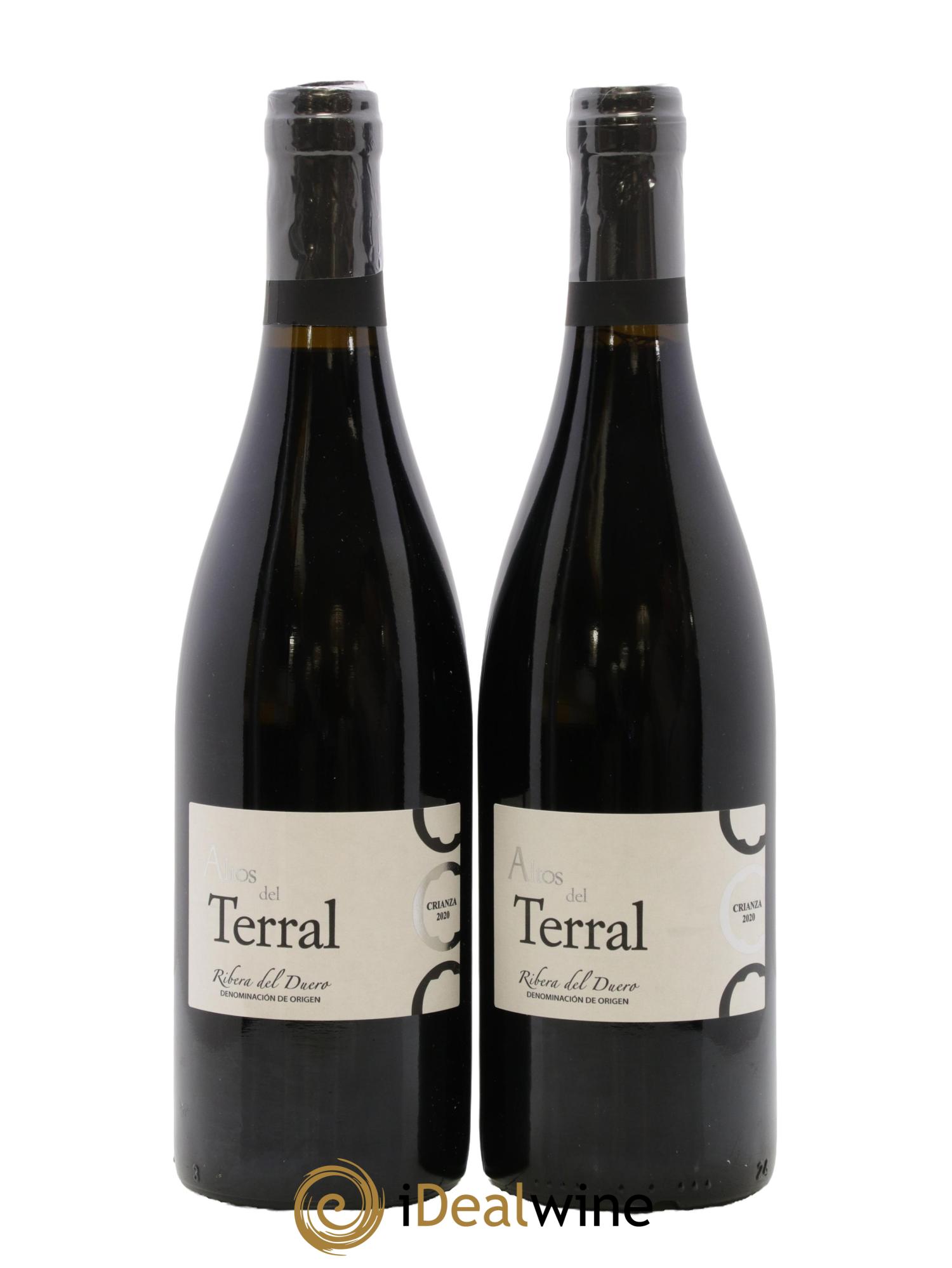 Ribera Del Duero DO Crianza Altos Del Terral 2020 - Lot de 2 bouteilles - 0