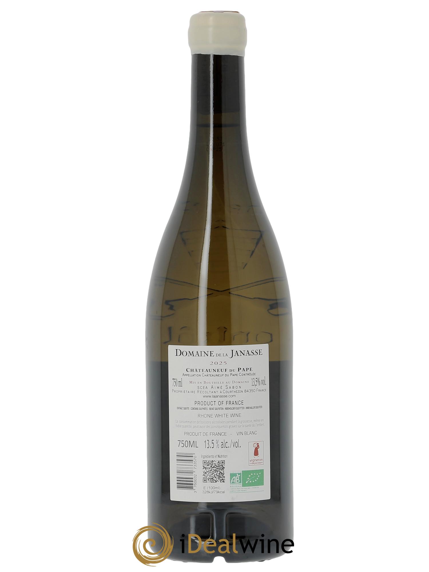 Châteauneuf-du-Pape La Janasse (Domaine de) 2025 - Lot de 1 bouteille - 1