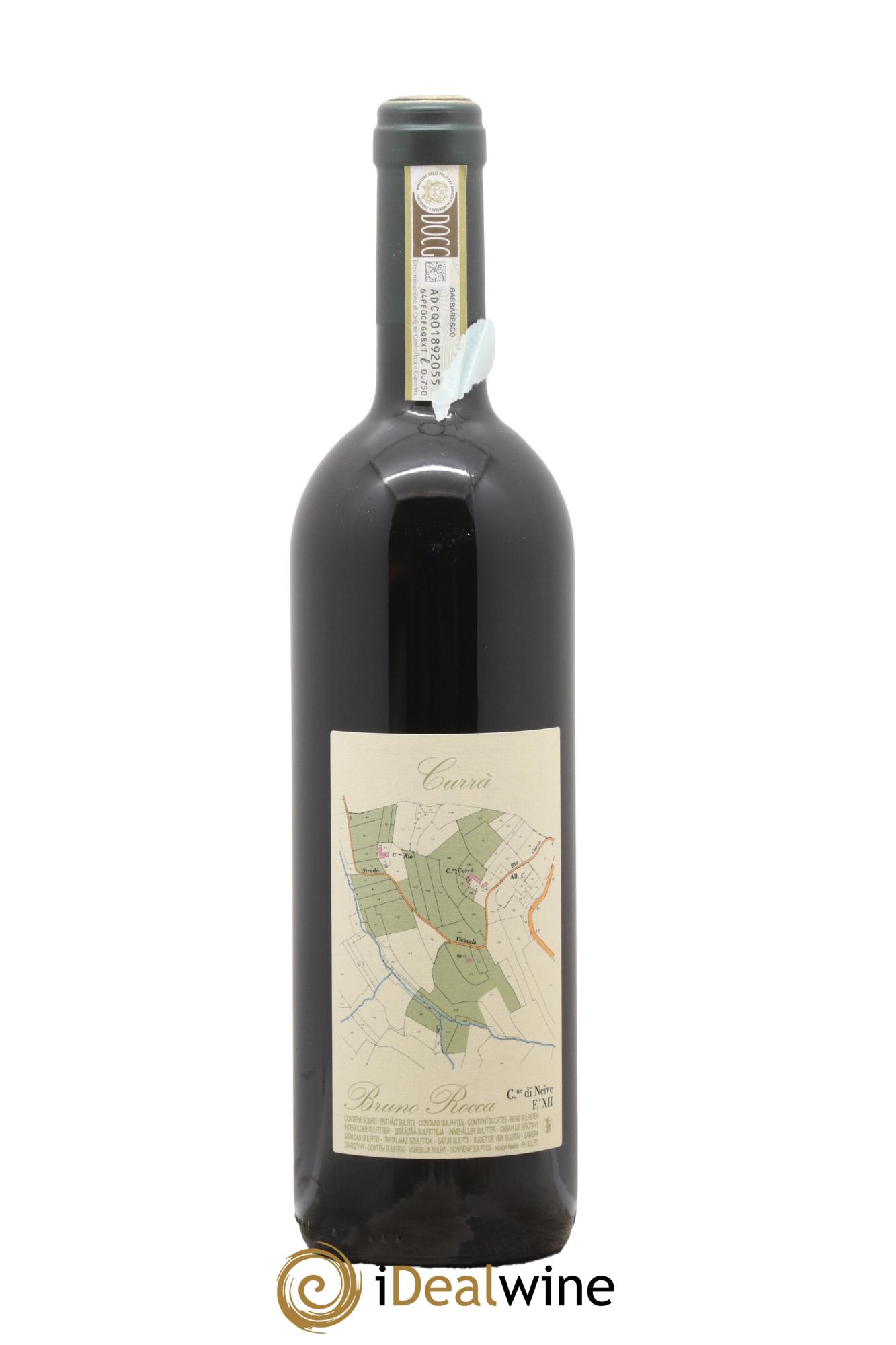Barbaresco DOCG Currà Riserva Bruno Rocca 2020 - Lot de 1 bouteille - 1
