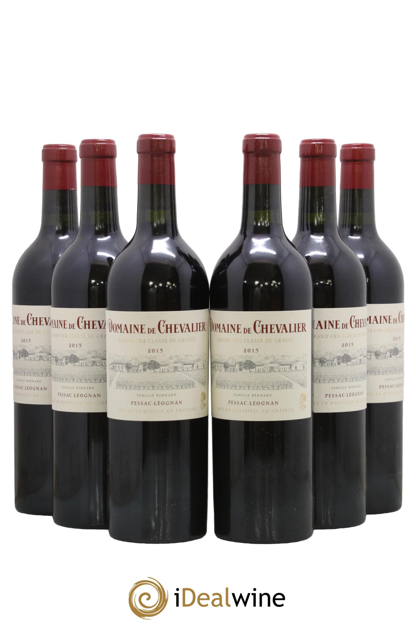 Domaine de Chevalier Cru Classé de Graves 2015 - Lot of 6 bottles - 0