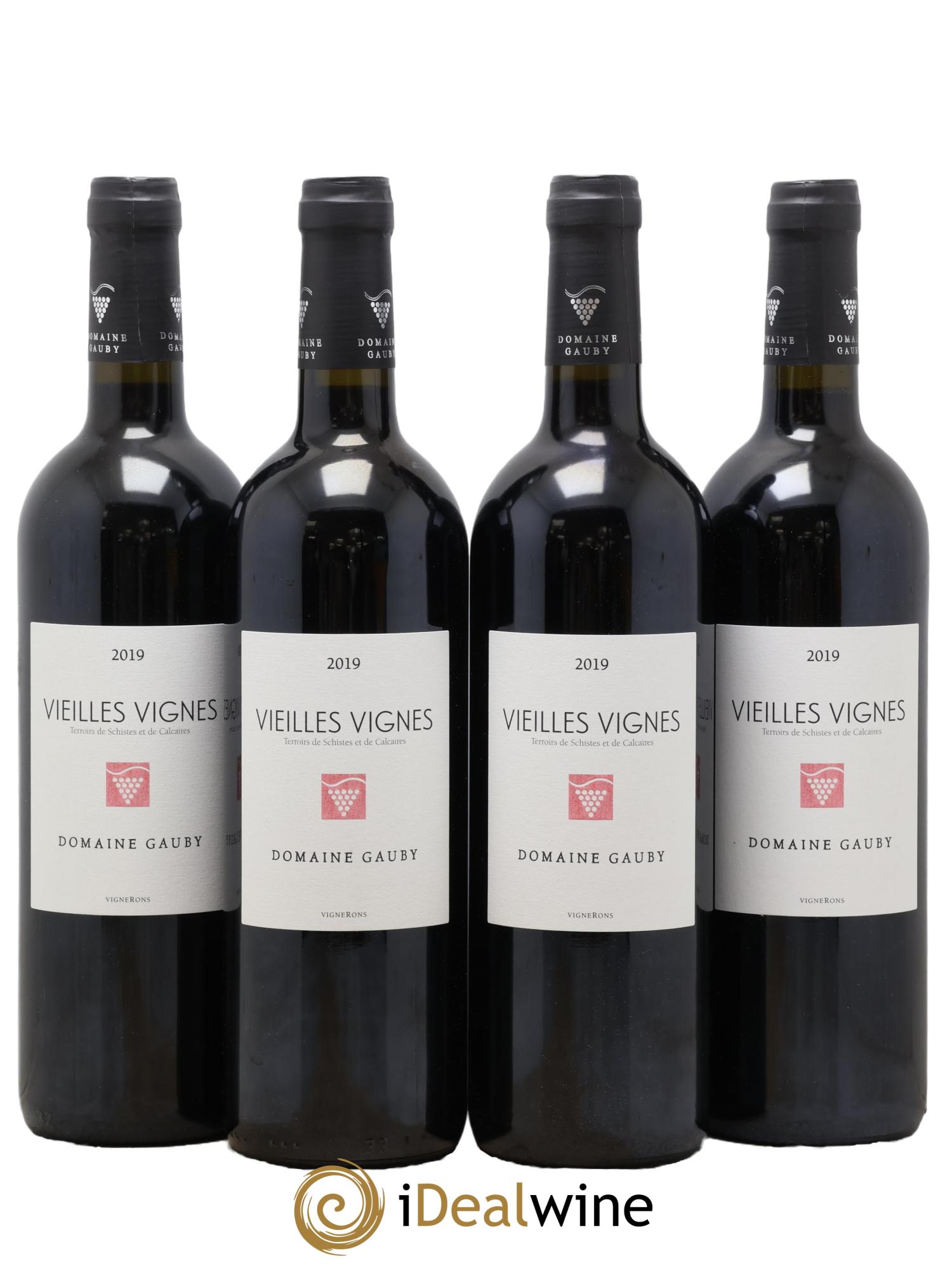 IGP Côtes Catalanes  Vieilles Vignes Gauby (Domaine) 2019 - Lot of 4 bottles - 0