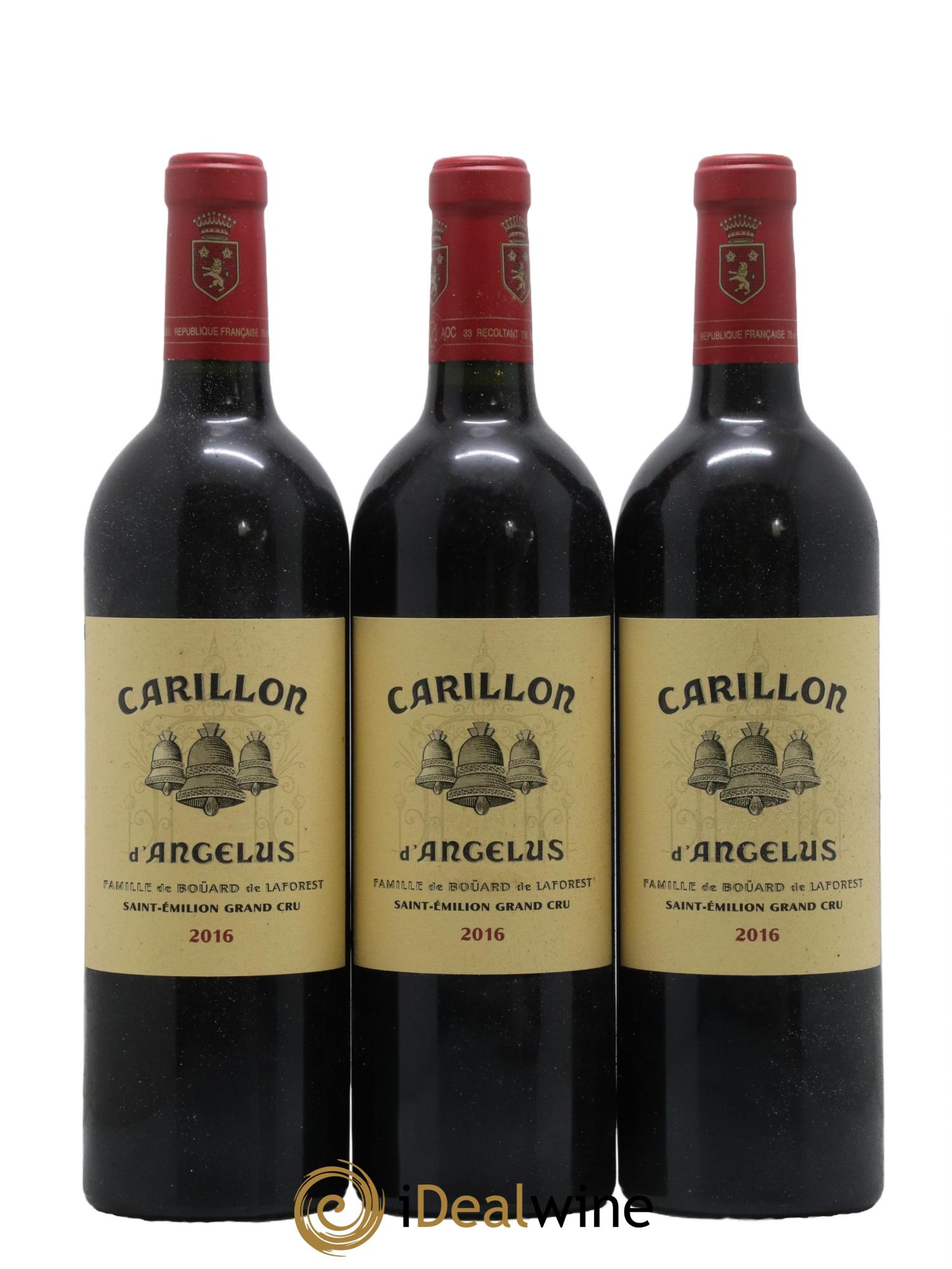 Le Carillon de l'Angélus Second Vin 2016 - Lot de 6 bouteilles - 1