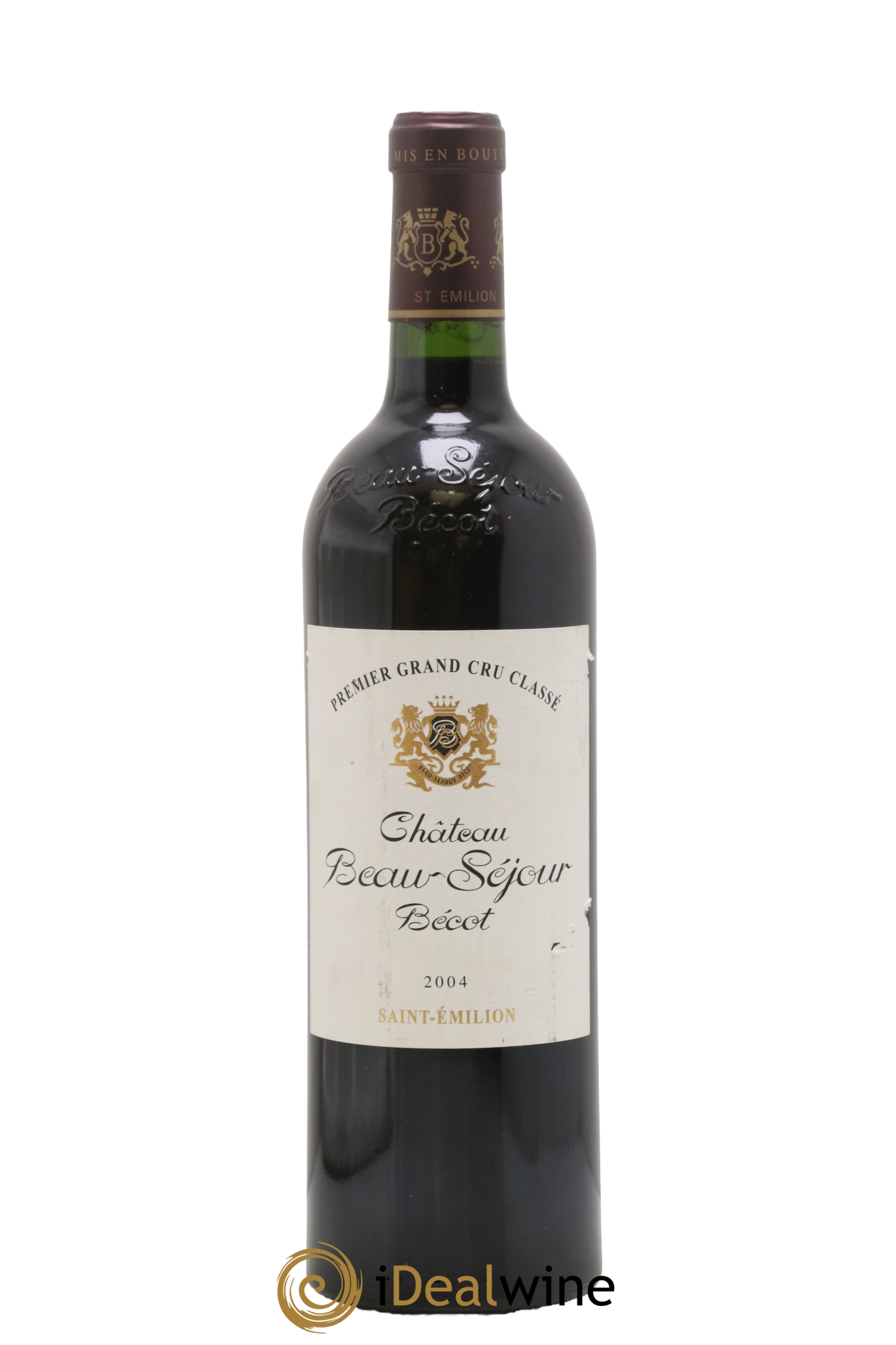 Château Beau-Séjour Bécot 1er Grand Cru Classé B 2004 - Posten von 1 Flasche - 0