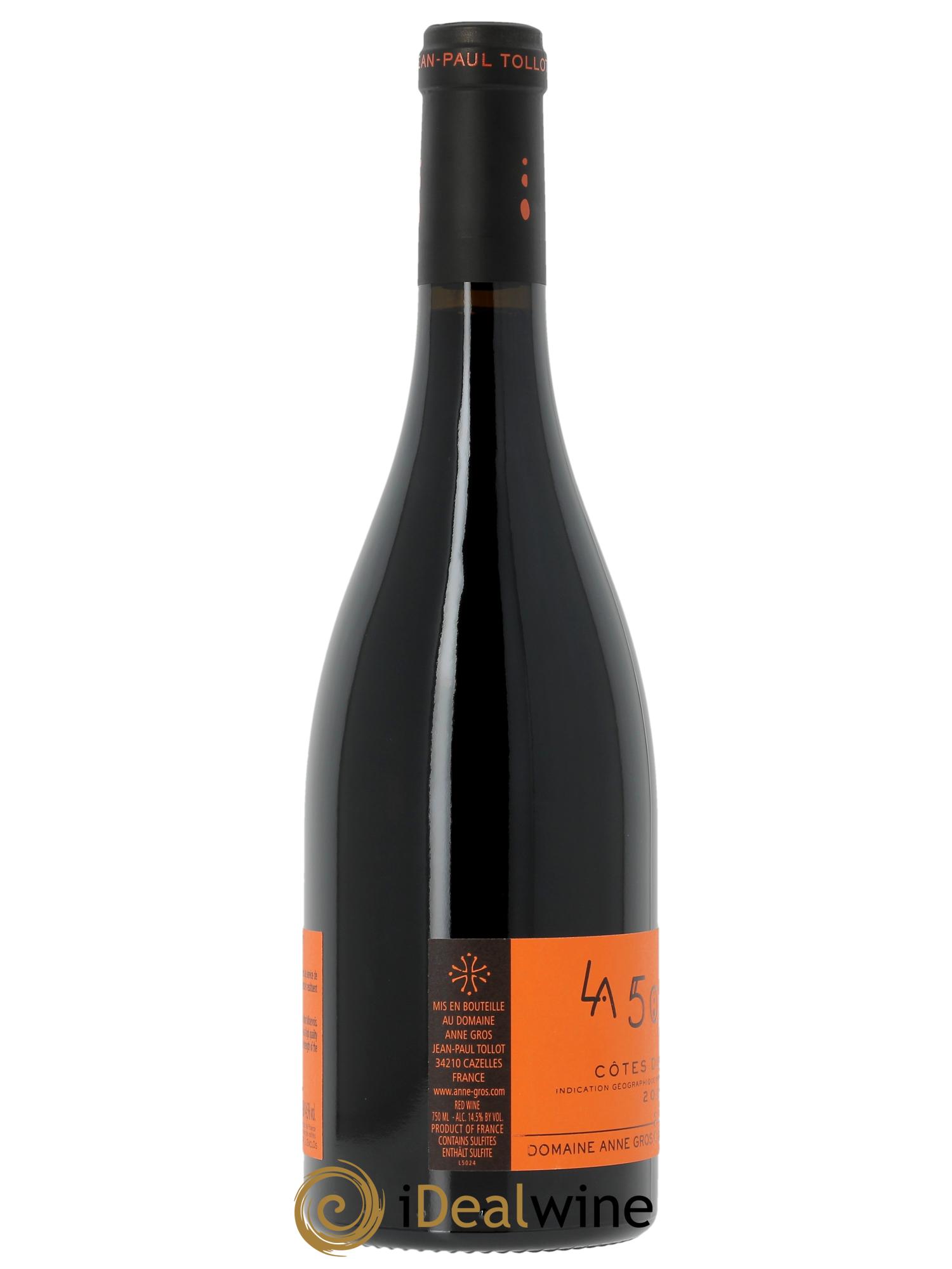 IGP Vin de Pays des Côtes du Brian La 50/50 Anne Gros & Jean-Paul Tollot  2024 - Lot of 1 bottle - 1