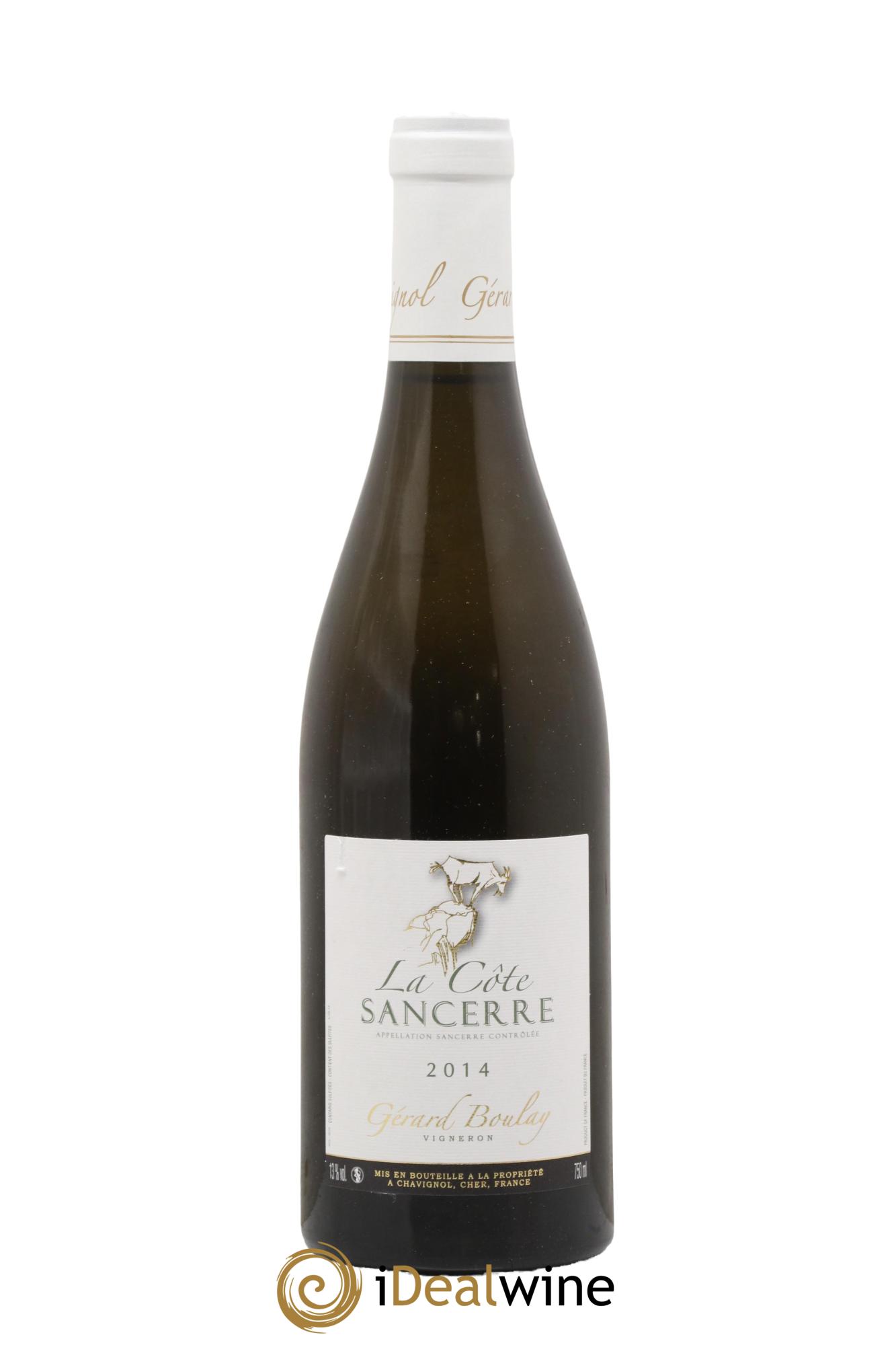 Sancerre La Côte Gérard Boulay 2014 - Lot de 1 bouteille - 0