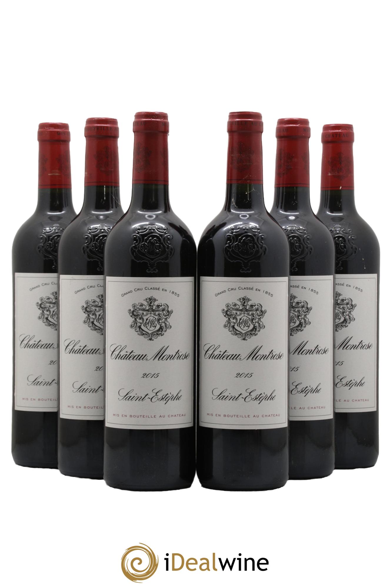 Château Montrose 2ème Grand Cru Classé 2015 - Lot de 6 bouteilles - 0