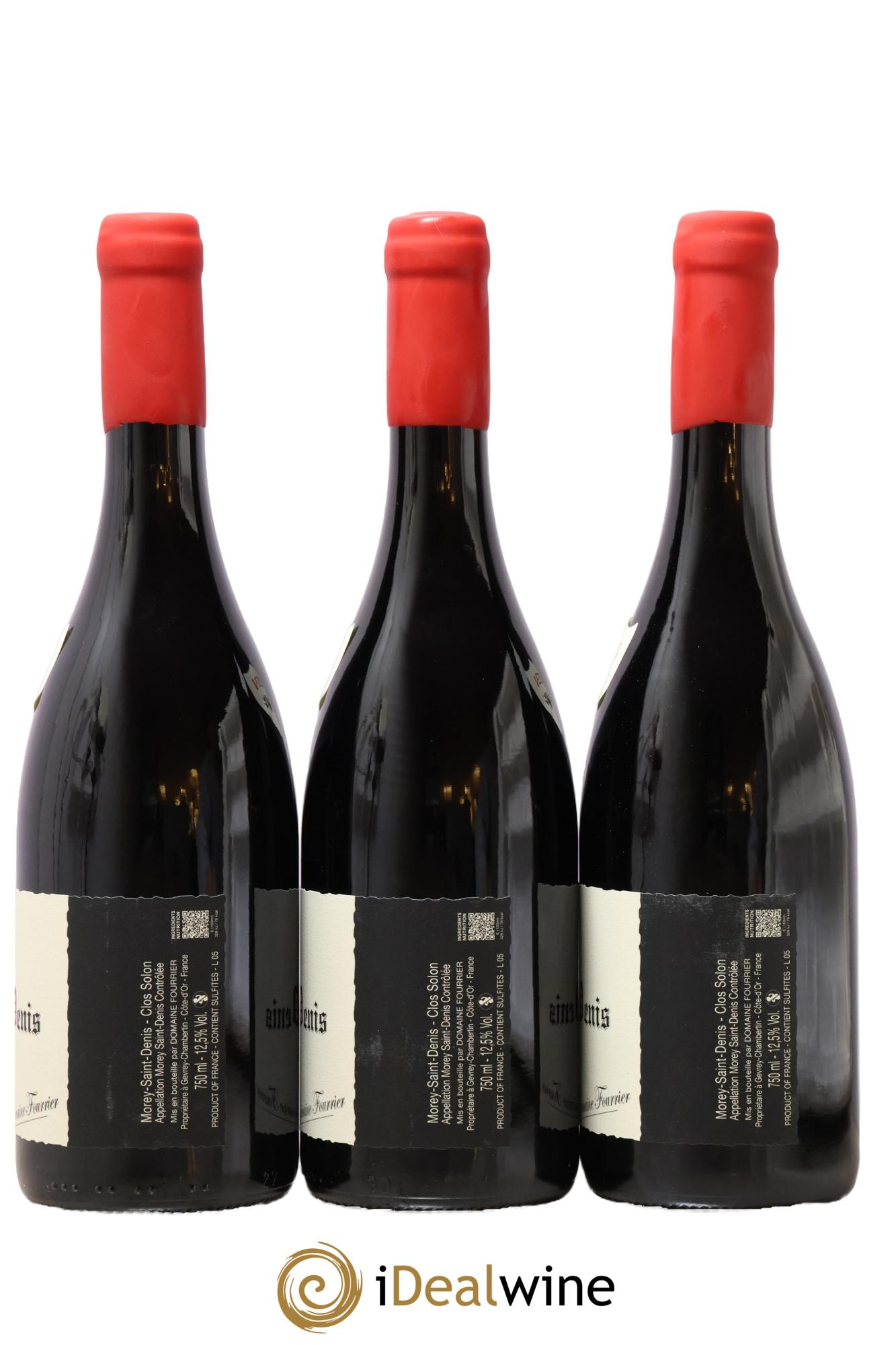 Morey-Saint-Denis Clos Solon Vieille Vigne Fourrier (Domaine) 2024 - Lot de 3 bouteilles - 1
