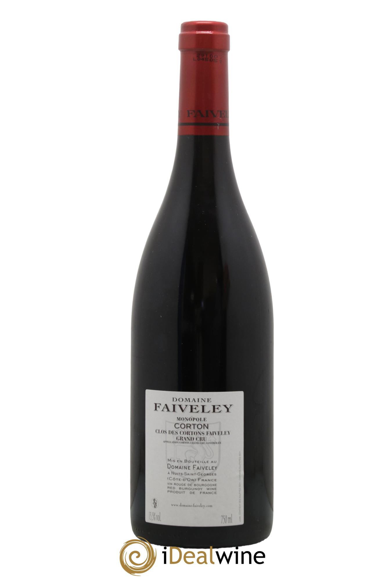 Corton Grand Cru Clos des Cortons Faiveley 2005 - Lotto di 1 bottiglia - 1