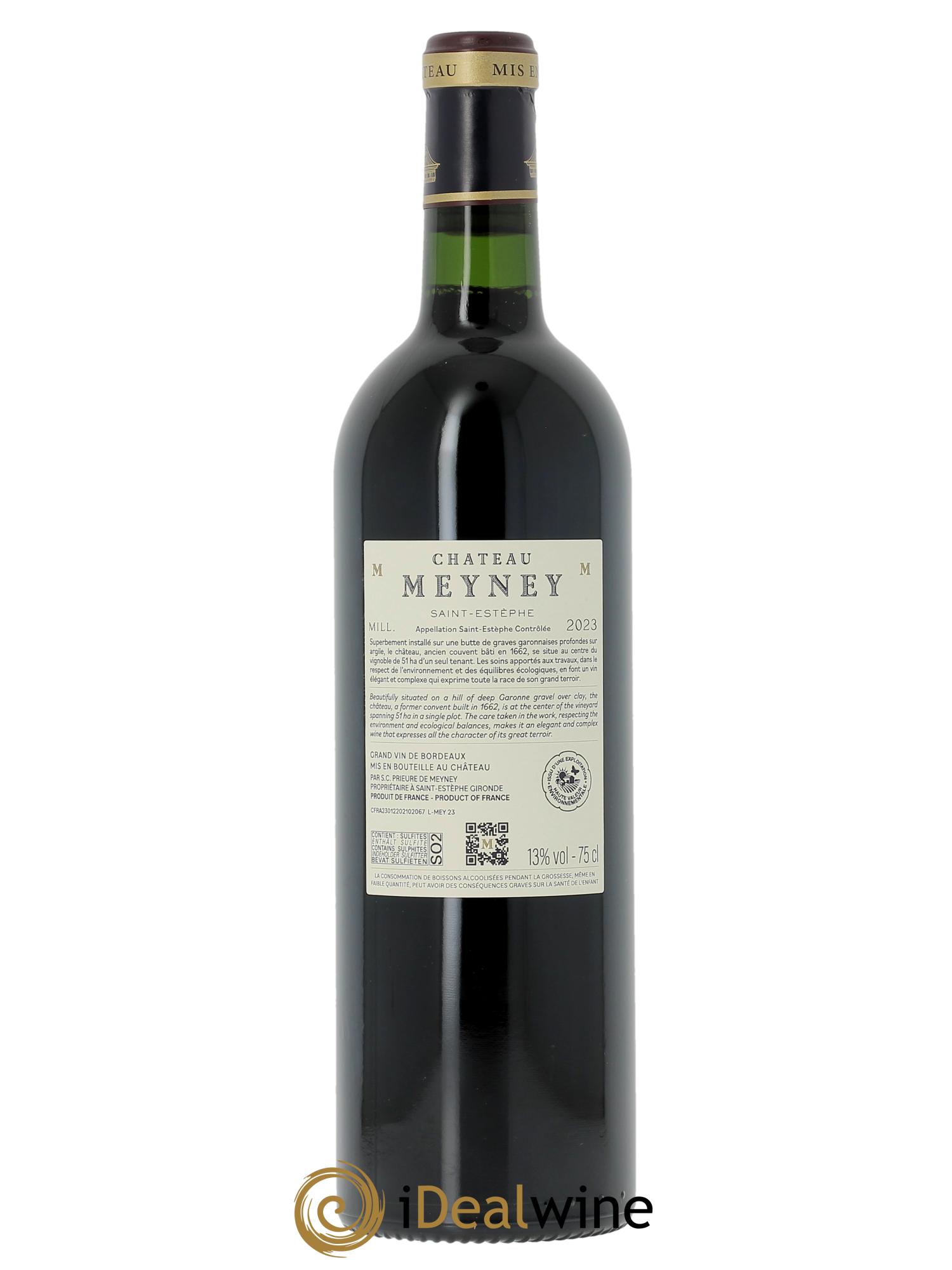 Château Meyney (CBO à partir de 6 bts) 2023 - Lot de 1 bouteille - 1