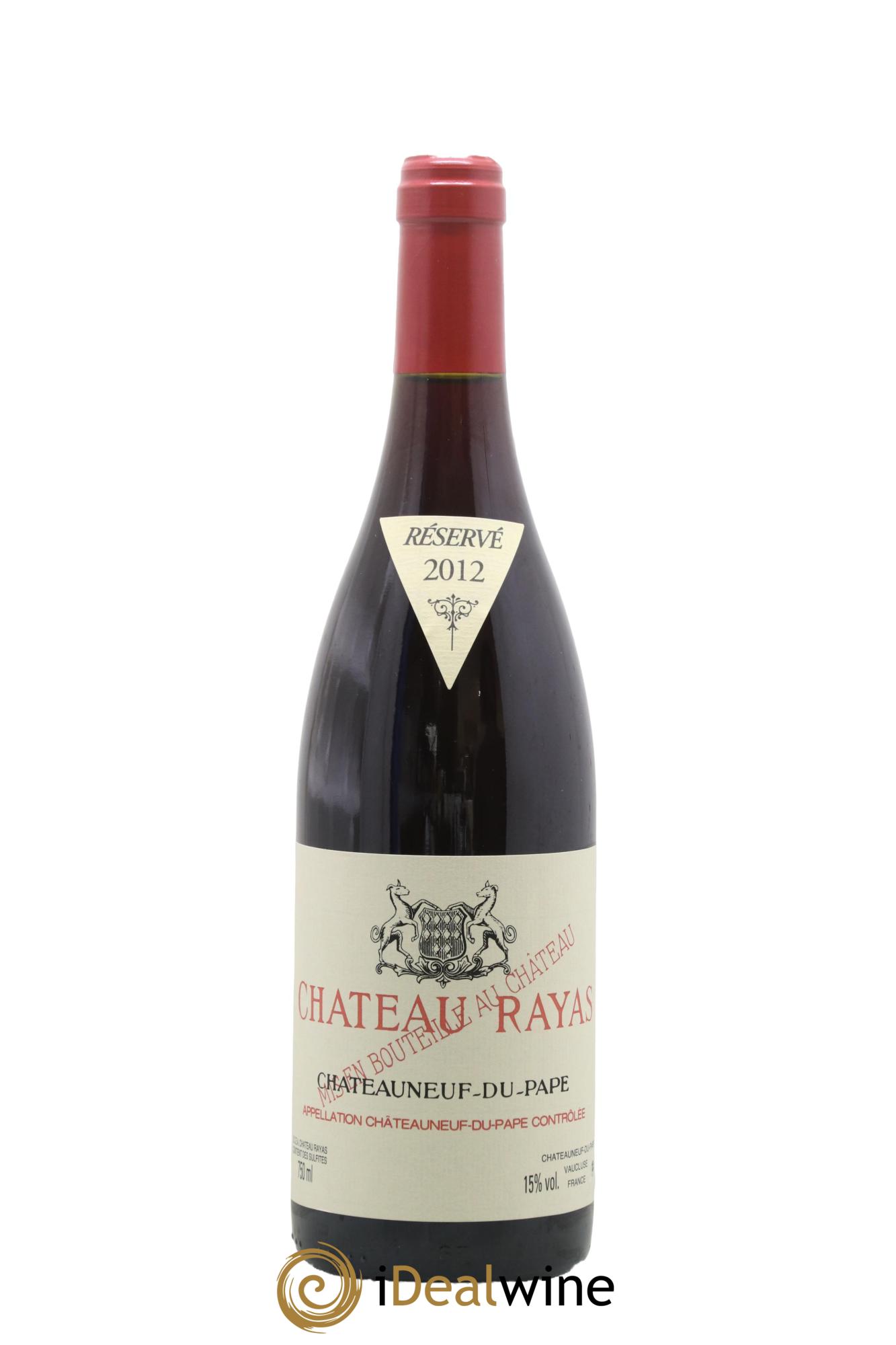 Châteauneuf-du-Pape Château Rayas Emmanuel Reynaud 2012 - Lot of 1 bottle - 0