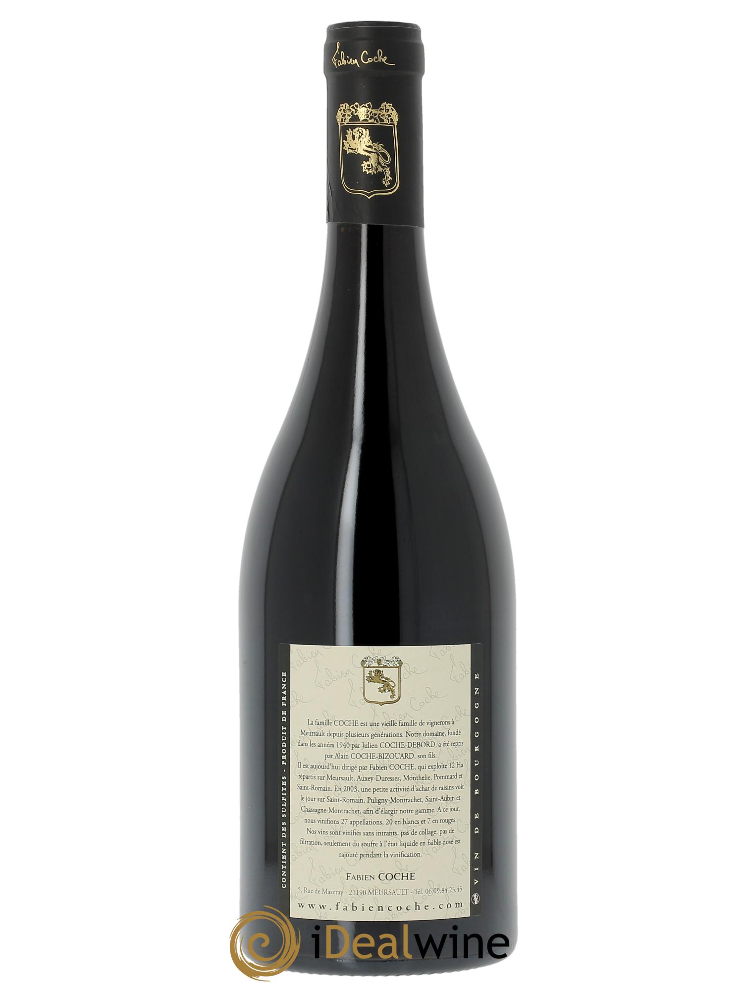 Pommard 1er Cru Platière Fabien Coche  2023 - Lot de 1 bouteille - 1